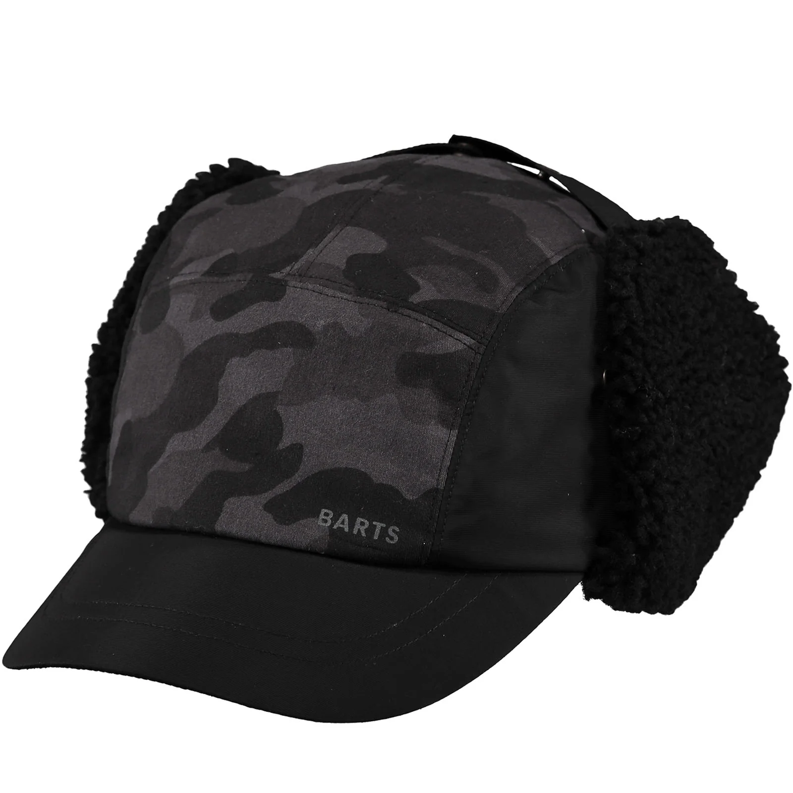 Barts Mens Boise Fleece Lined Cap Hat With Ear Flaps - Image 5