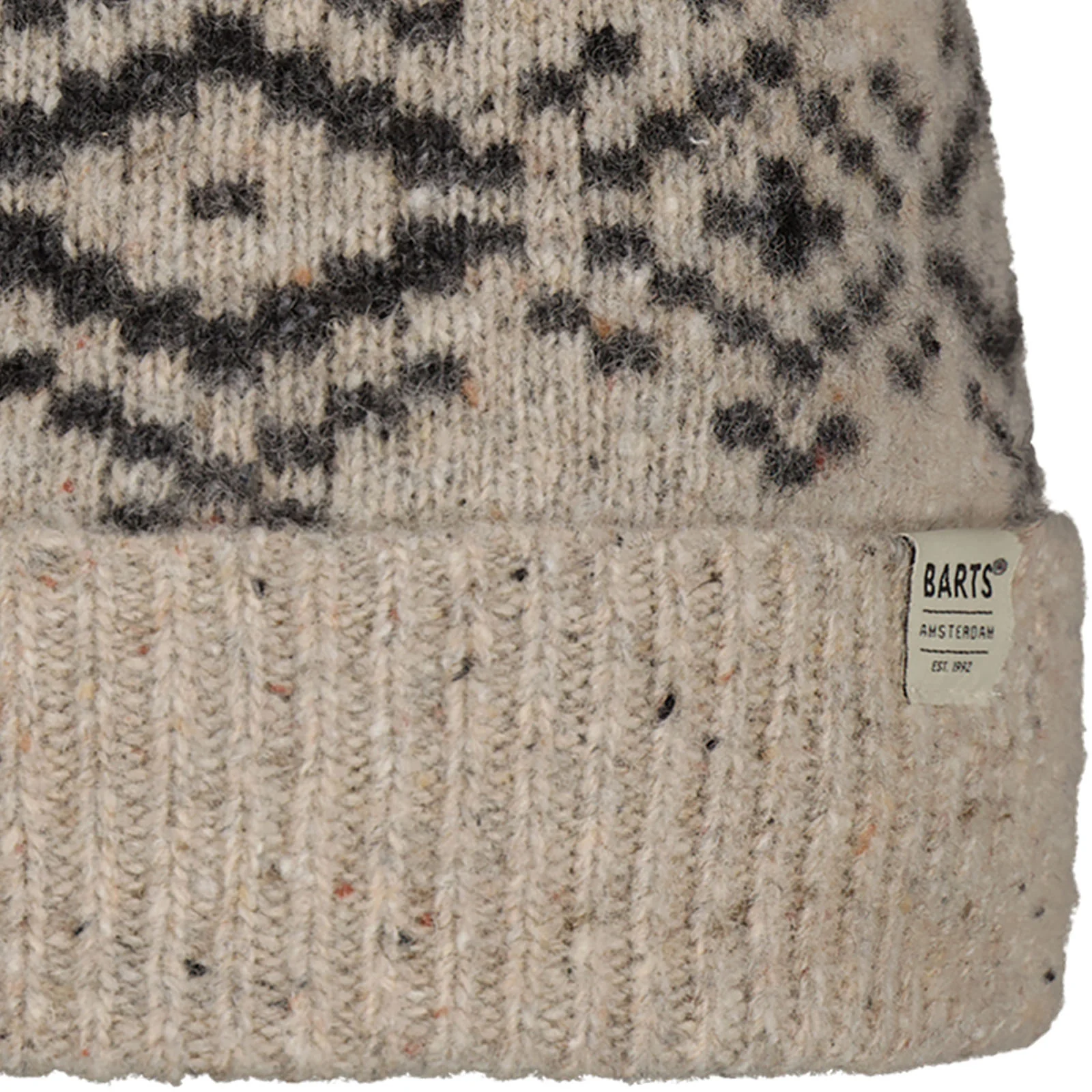 Barts Mens Cimmon Fine Knit Fleece Lined Cuffed Beanie Hat - Image 5