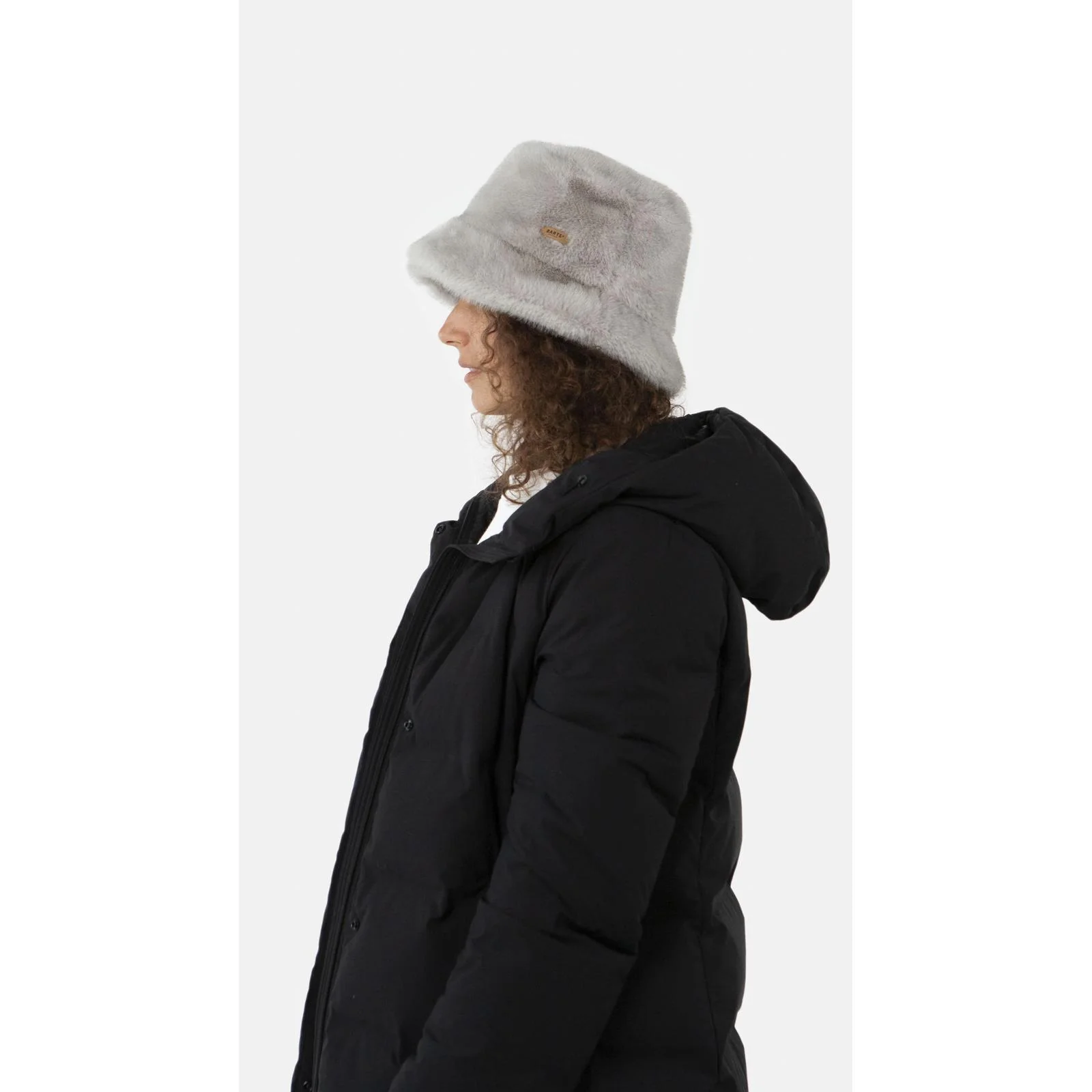 Barts Womens Breatia Faux Fur Adjustable Fully Lined Bucket Hat - Image 11