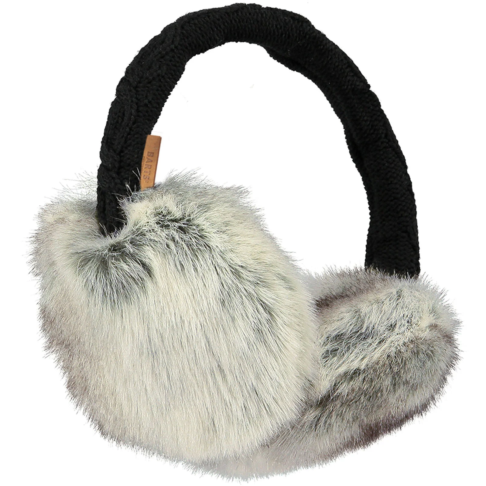 Barts Womens Faux Fur Cable Knit Earmuffs - Image 5