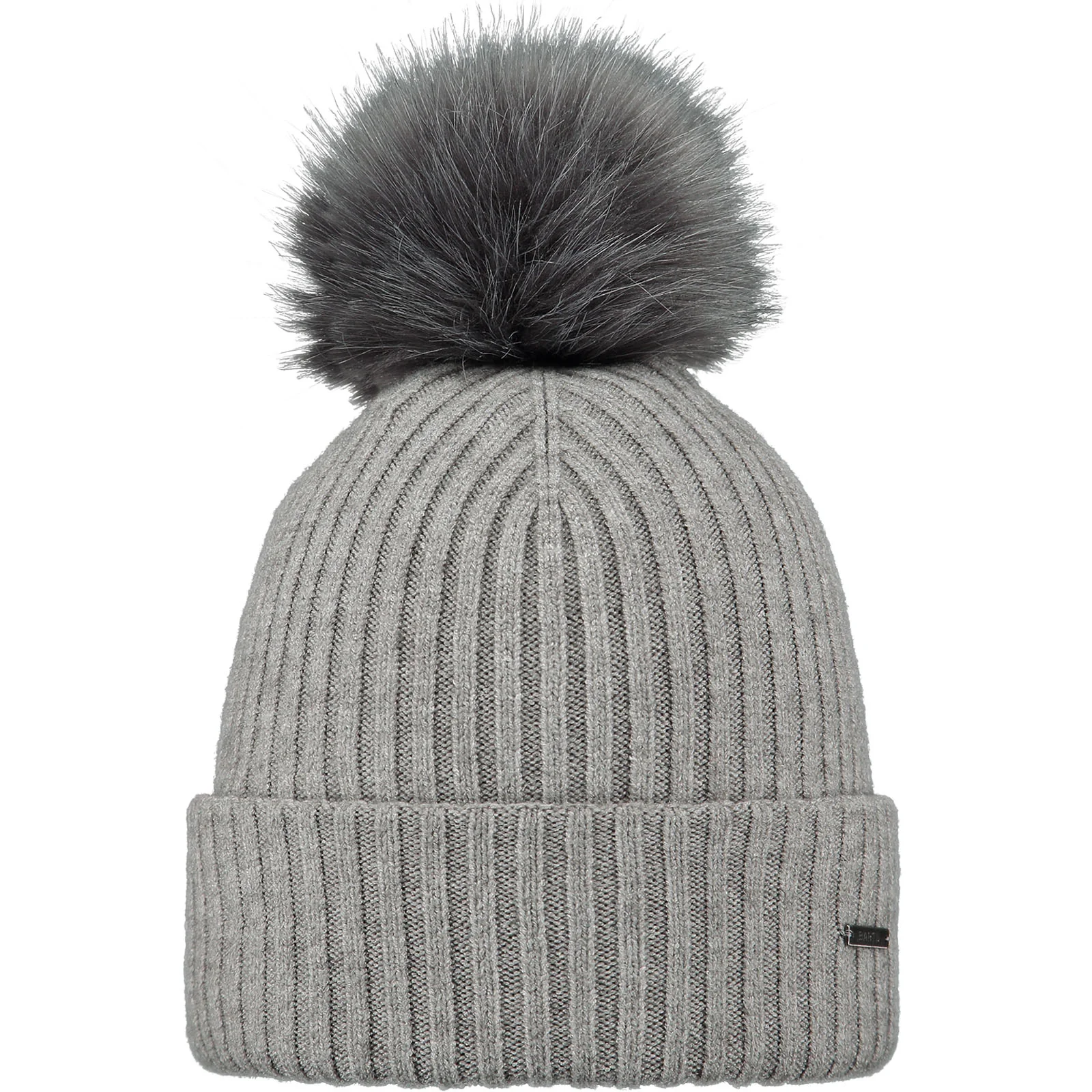 Barts Womens Kenzie Big Stretchy Faux Fur Pom Bobble Hat - Image 3