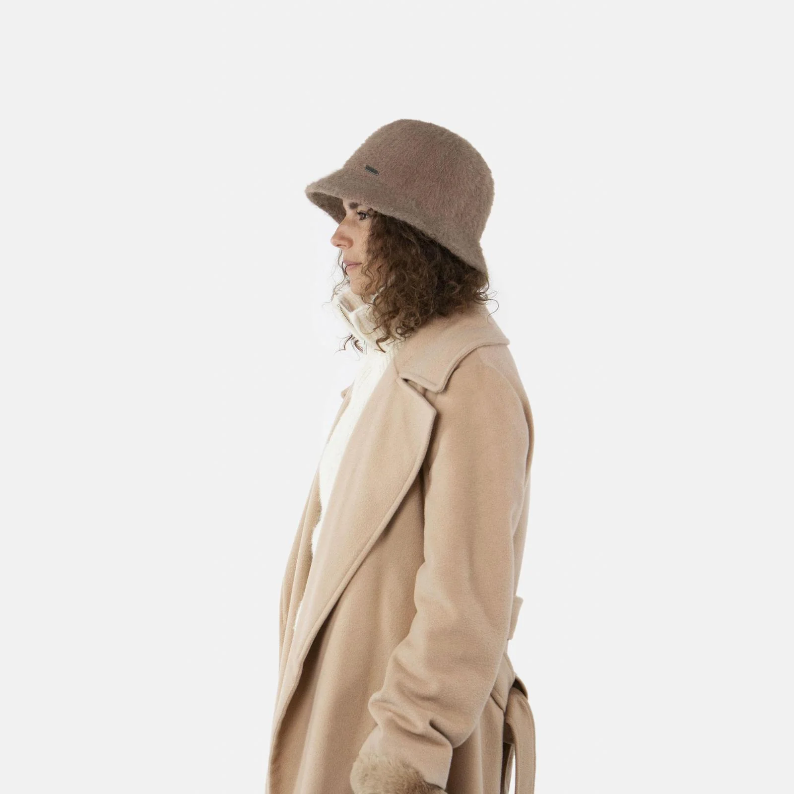 Barts Womens Lavatera Faux Fur All round Visor Winter Bucket Hat - Image 7