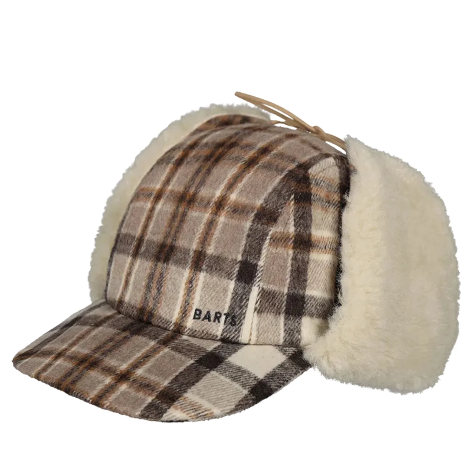 Barts Womens Sunnaha Faux Fur Ear Flaps Baseball Cap - Image 4