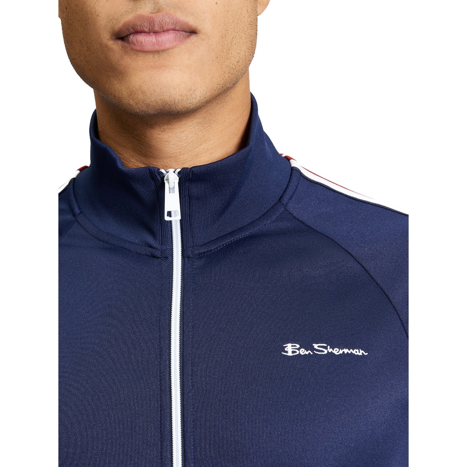 Ben Sherman Mens House Tape Track Top Harrington Jacket - Image 3