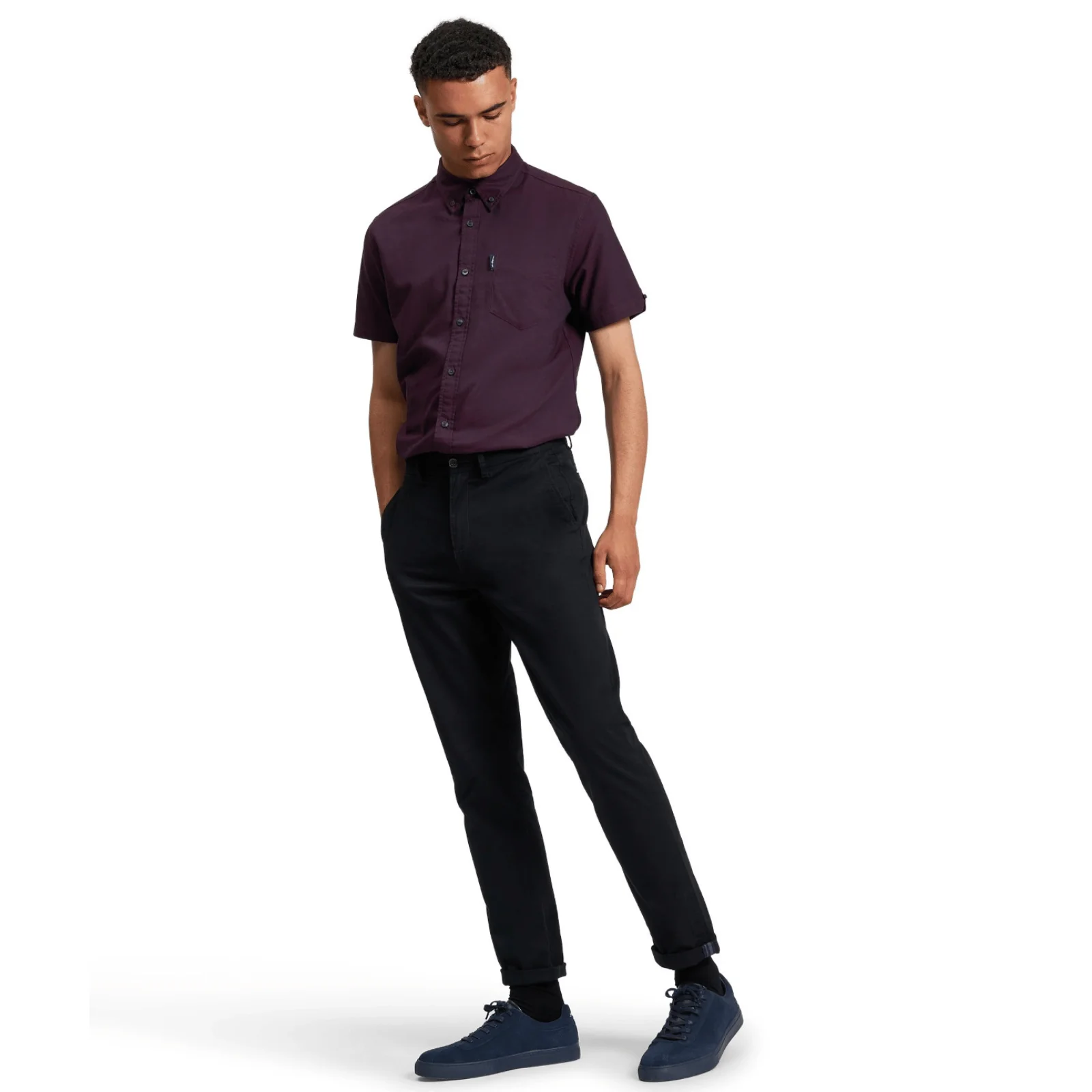 Ben Sherman Mens Signature Oxford Short Sleeve Shirt - Image 33