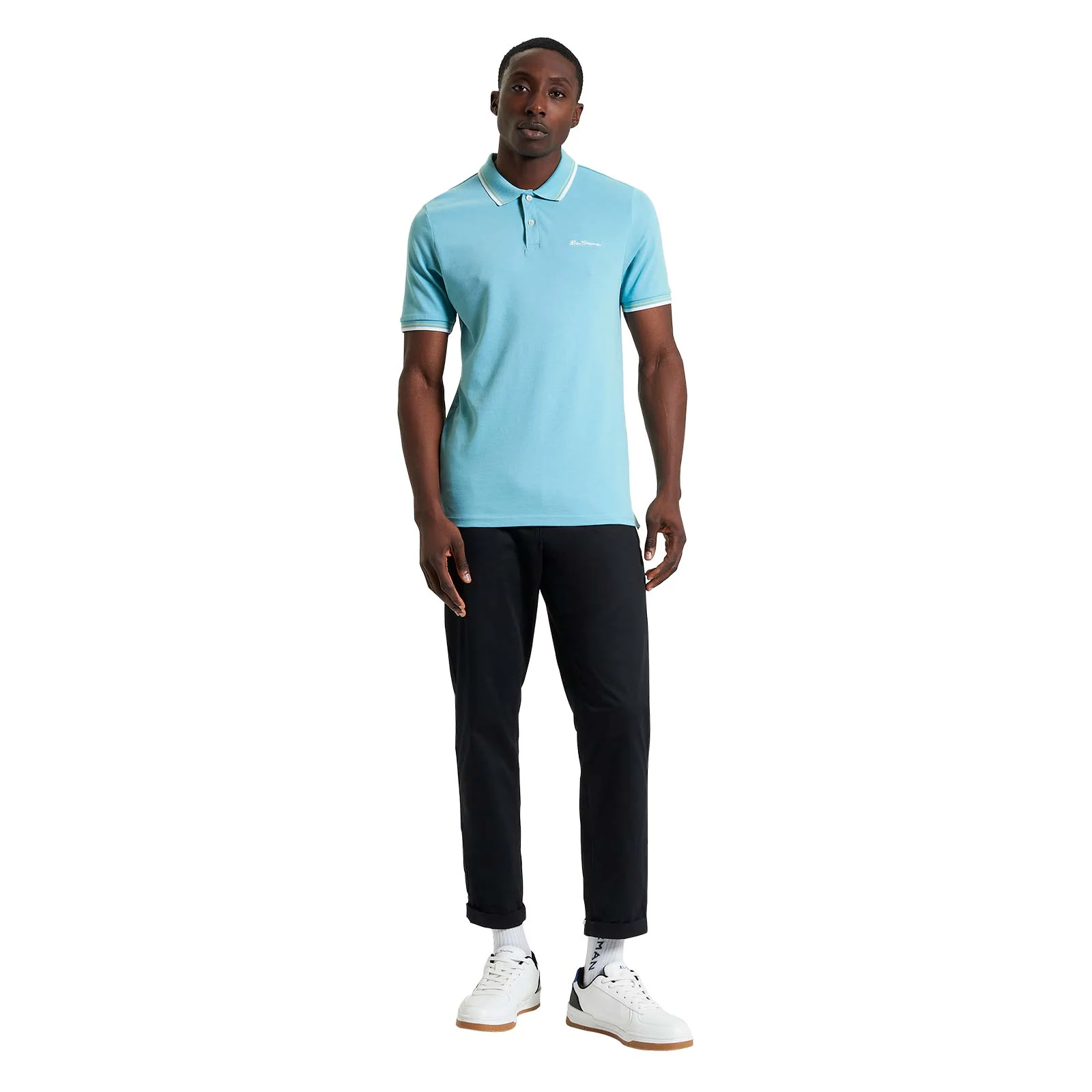 Ben Sherman Mens Signature Pique Short Sleeve Polo Shirt - Image 28