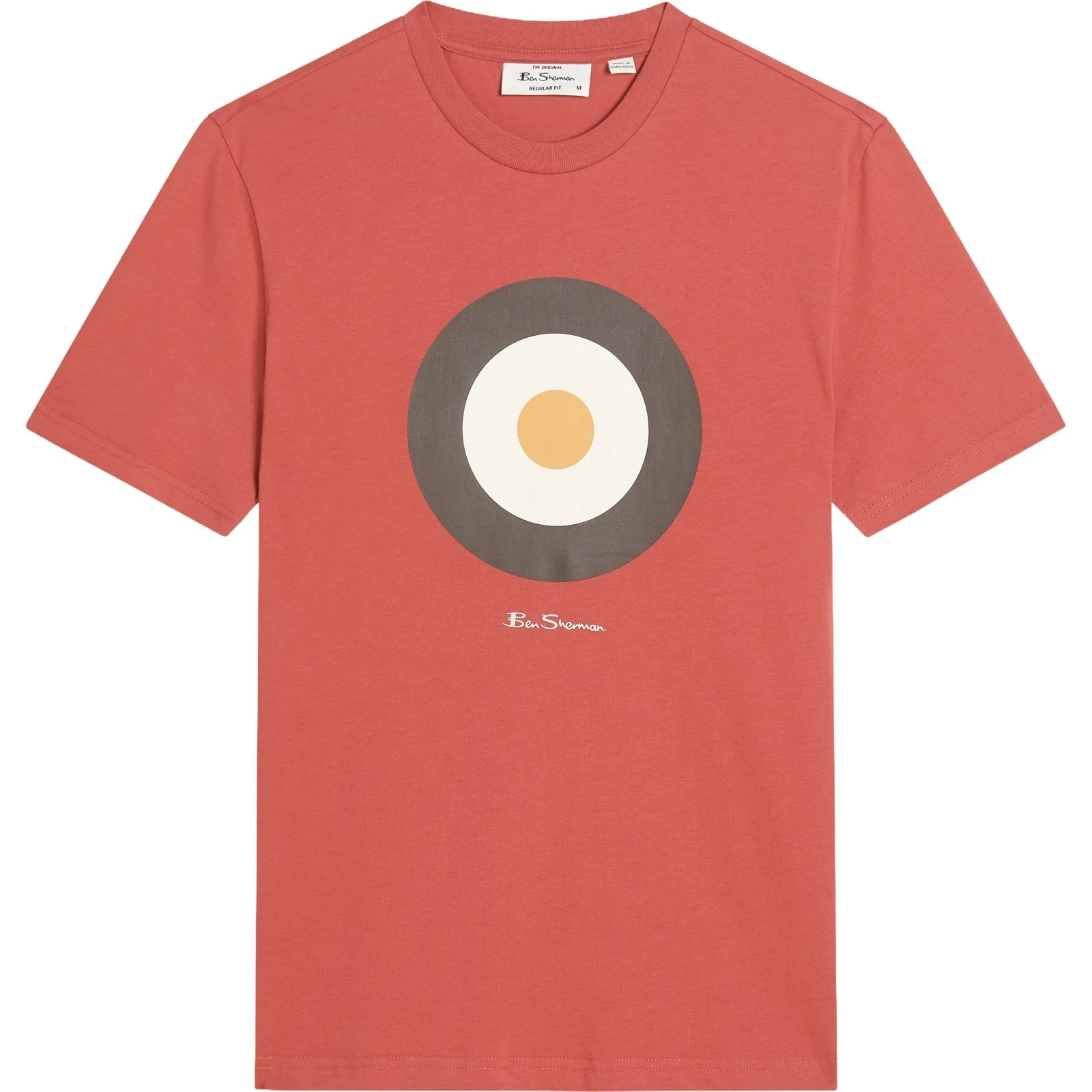 Ben Sherman Mens Signature Target Short Sleeve T-Shirt - Image 11