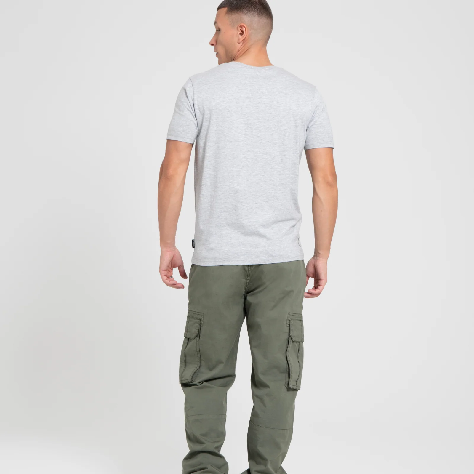 Bench Mens Algoda Crew Neck Short Sleeve Pocket T Shirt - Image 11