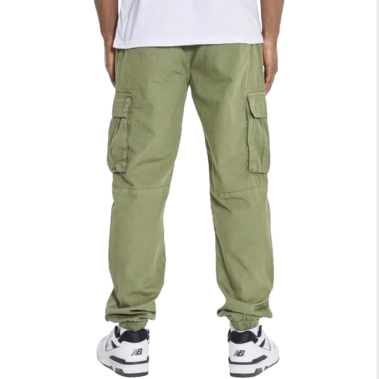 Bench Mens Devvie Twill Military Cargo Pants - Image 2