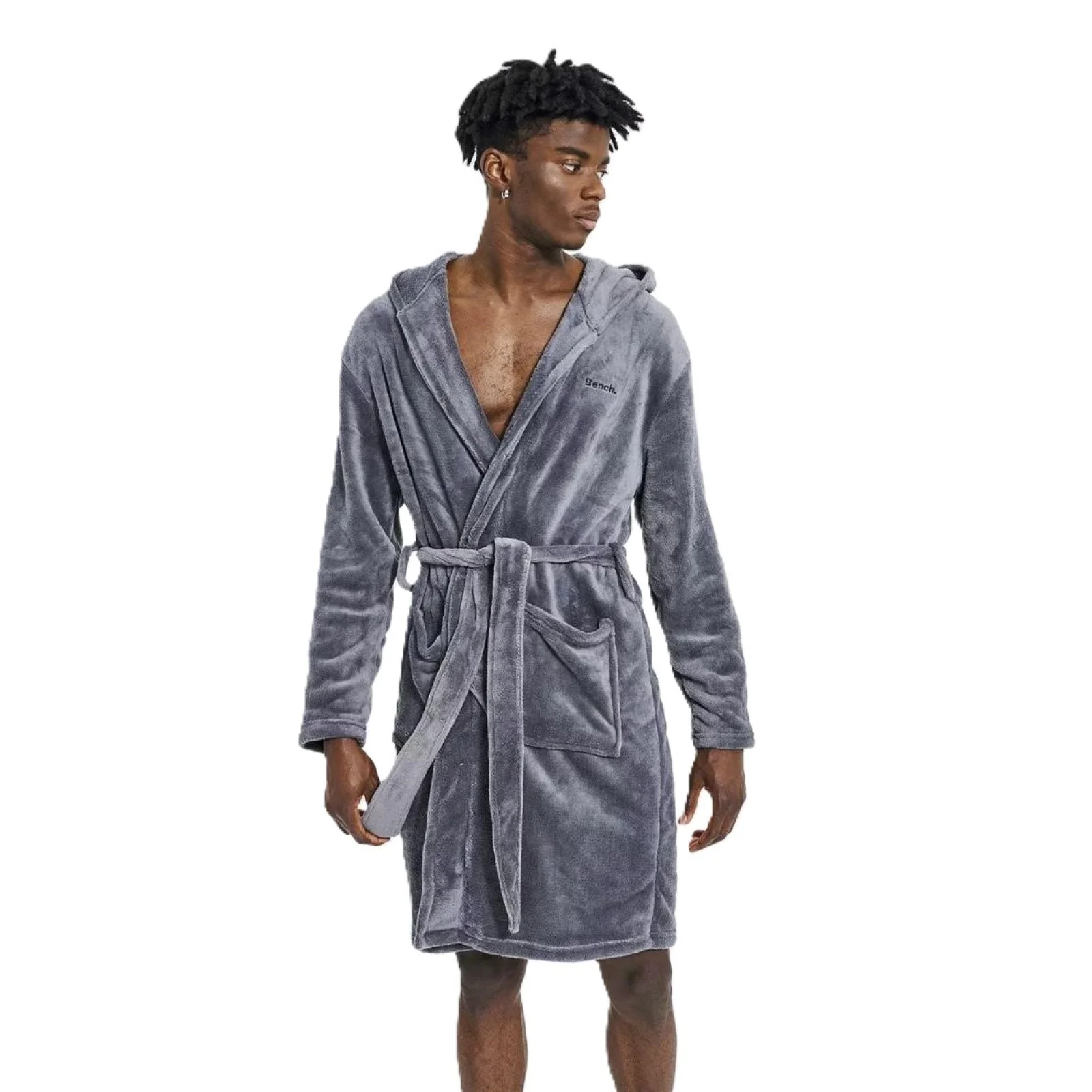 Bench Mens Estrada Hooded Dressing Gown - Image 3