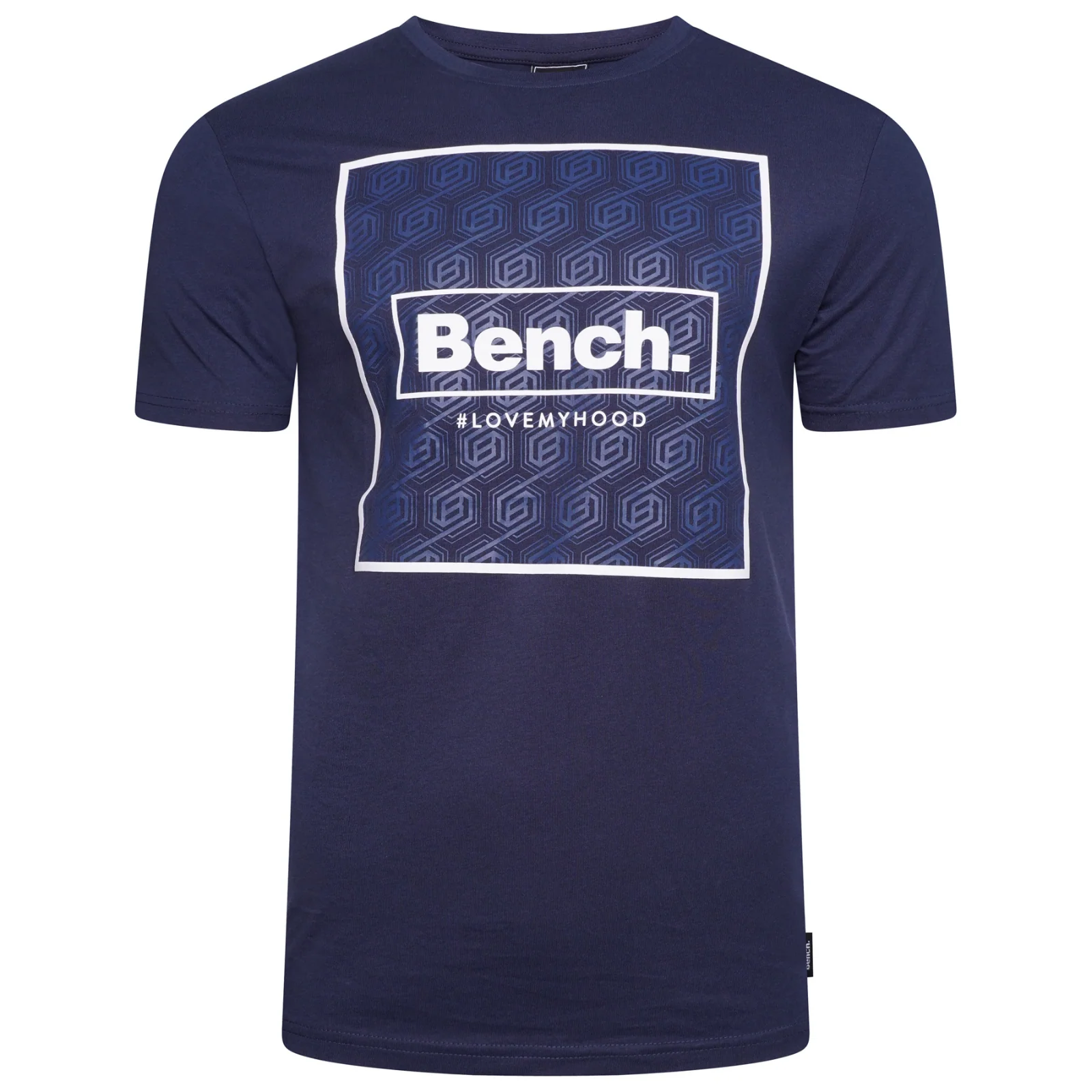 Bench Mens Ferrior Short Sleeve Printed Graphic T Shirt - Image 3