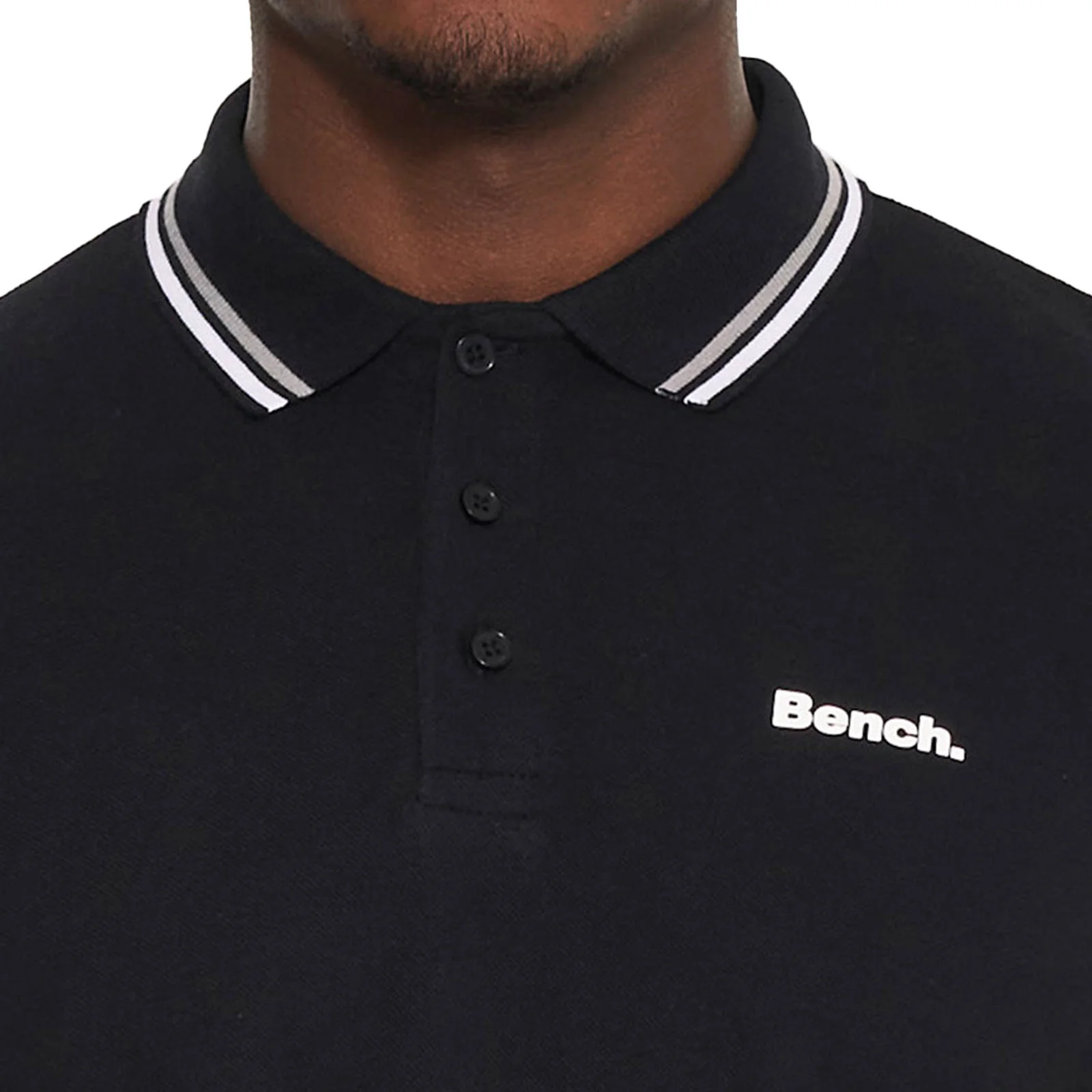 Bench Mens Gruff Twin Tipped Short Sleeve Cotton Polo Shirt - Image 26