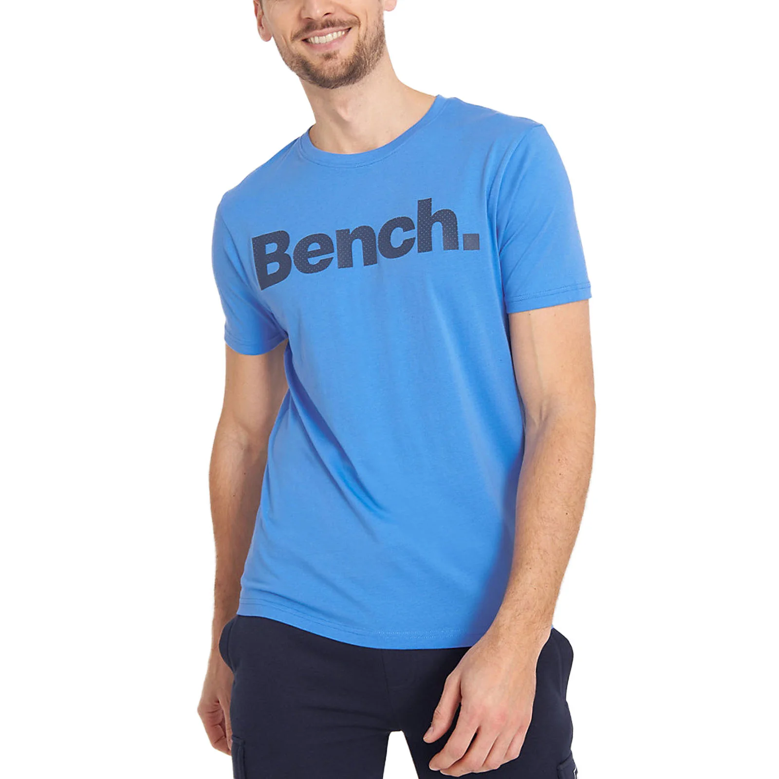 Bench Mens Leandro Short Sleeve Cotton T-Shirt - Image 3