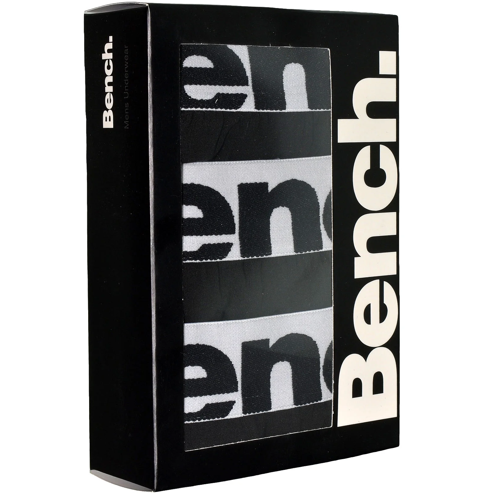 Bench Mens Newham 3 Pack Elasticated Boxers - Multi - Image 2