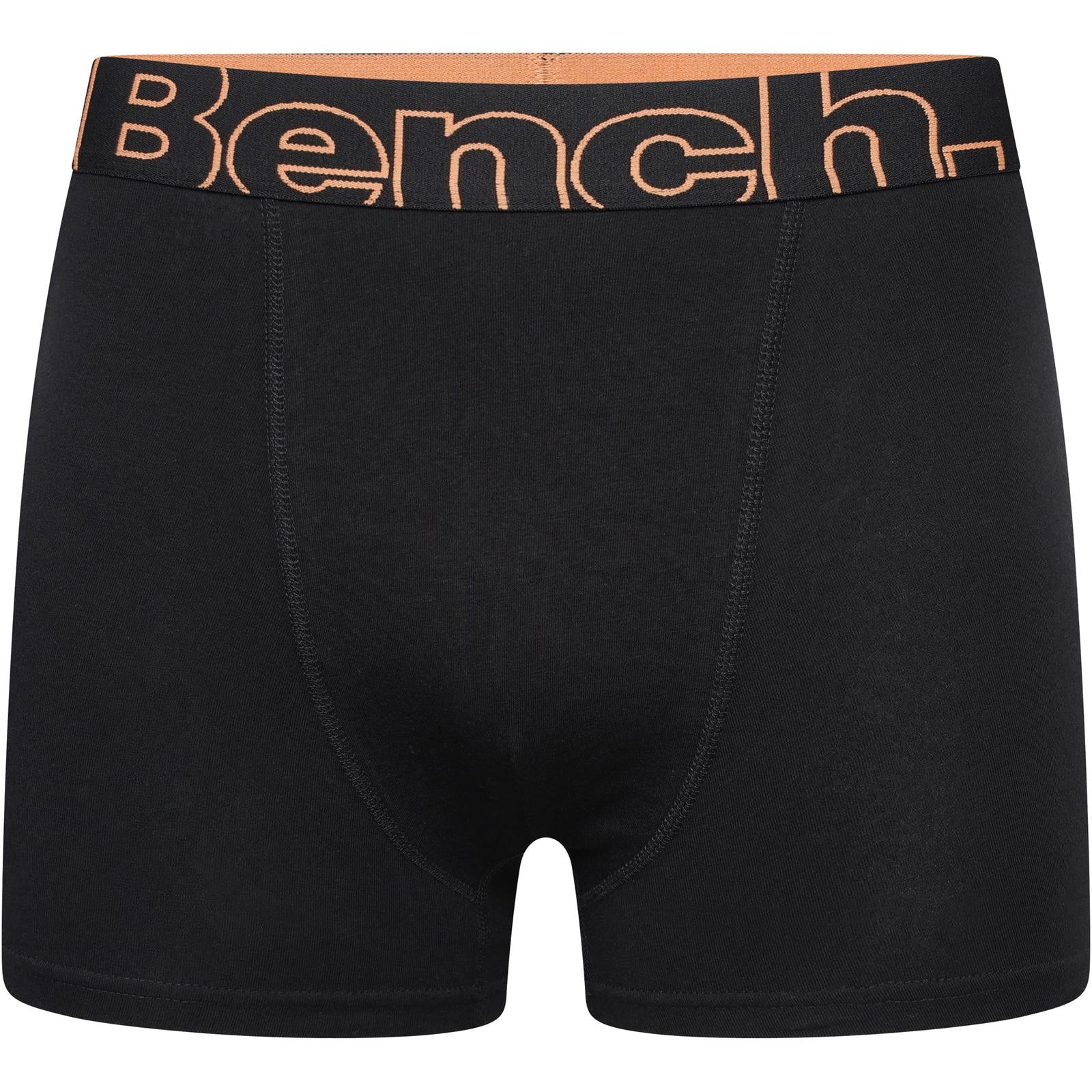 Bench Mens Rusby 3 Pack Elasticated Boxer Shorts - Image 3