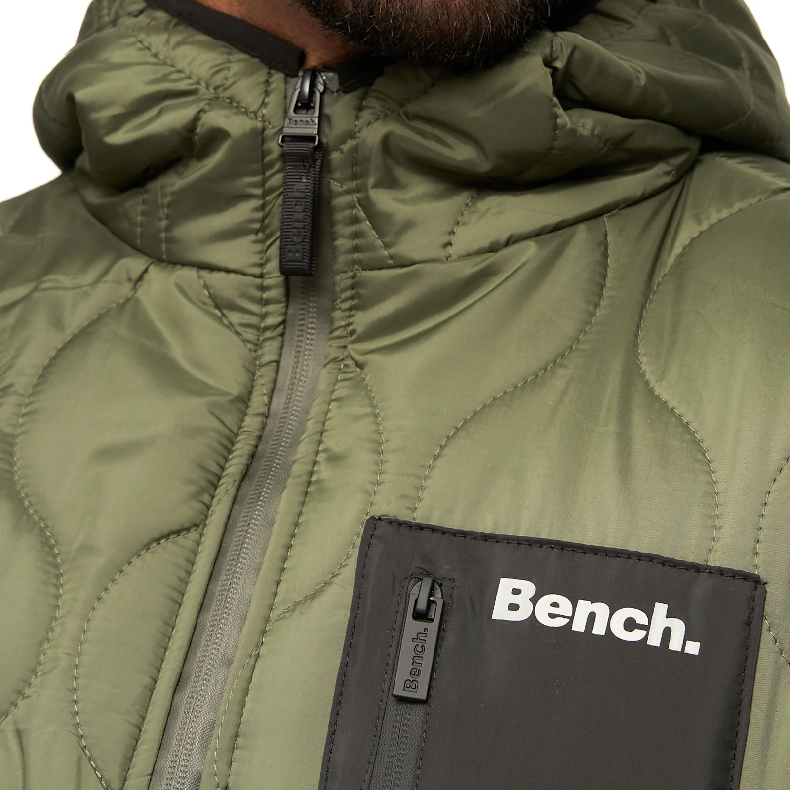 Bench Mens Scall Zip Through Hooded Jacket - Image 14