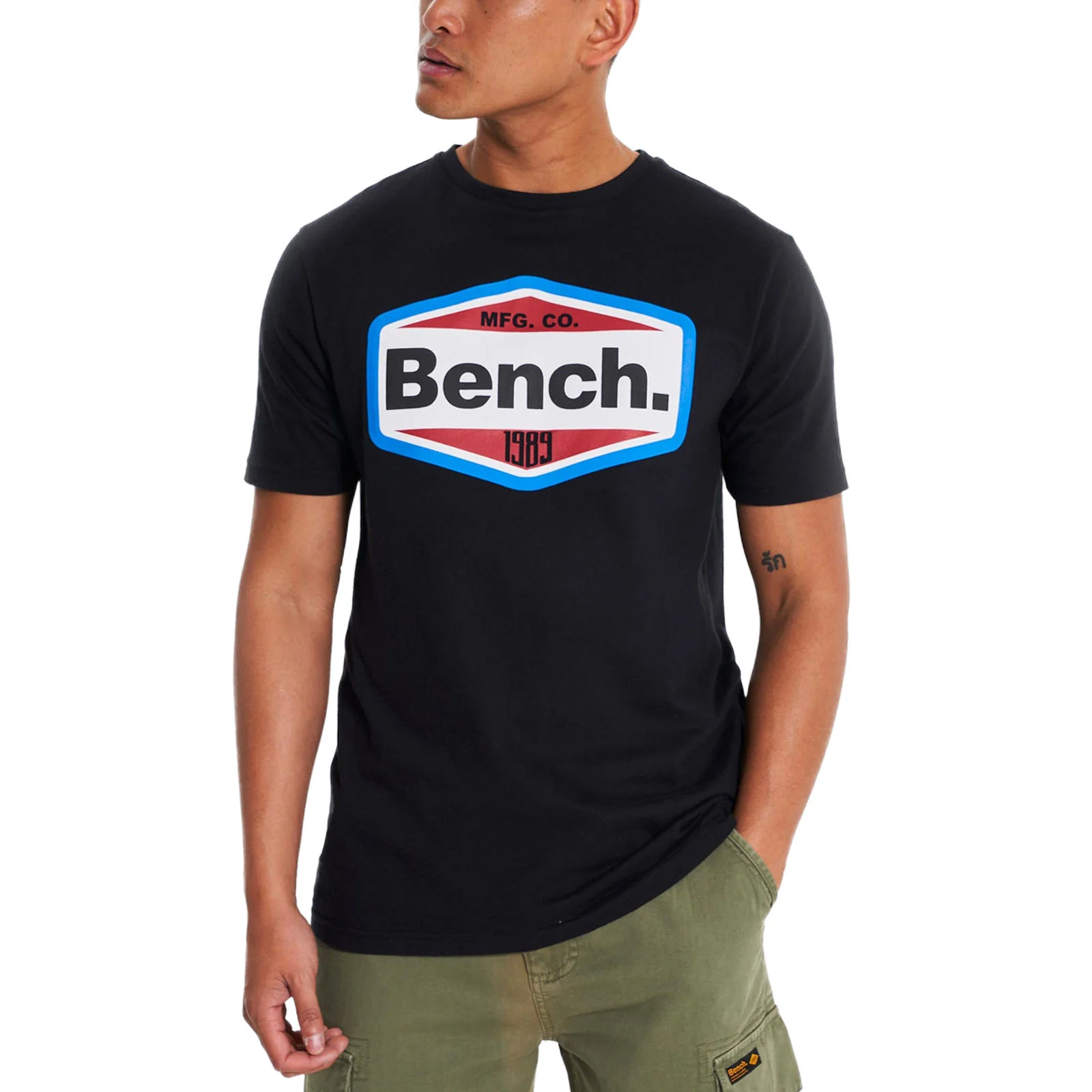 Bench Mens Thaniel Short Sleeve T-Shirt - Image 2