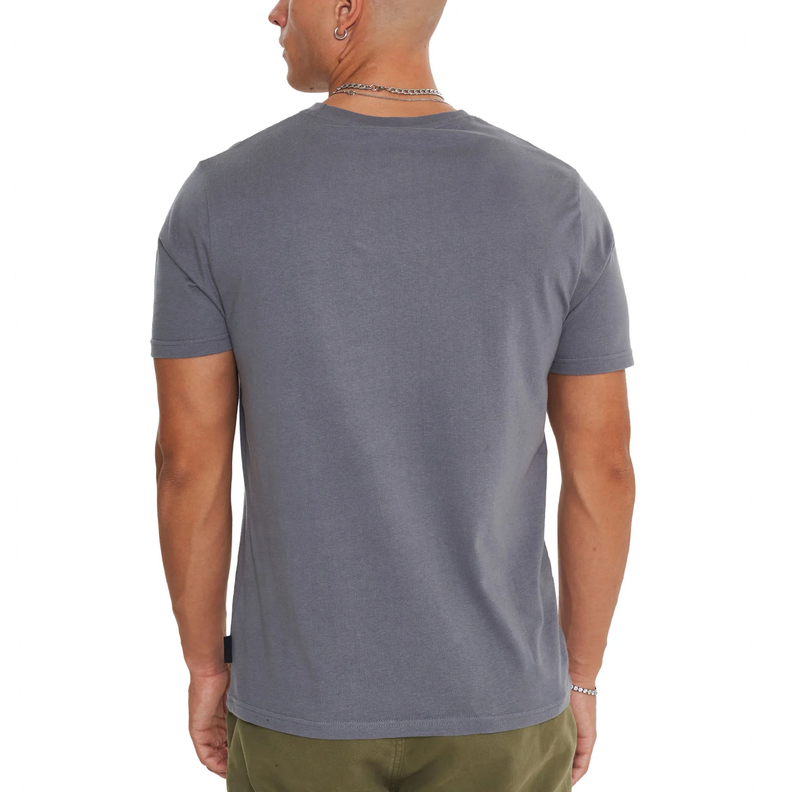 Bench Mens Worsley Casual Crew Neck Cotton T-Shirt - Image 16