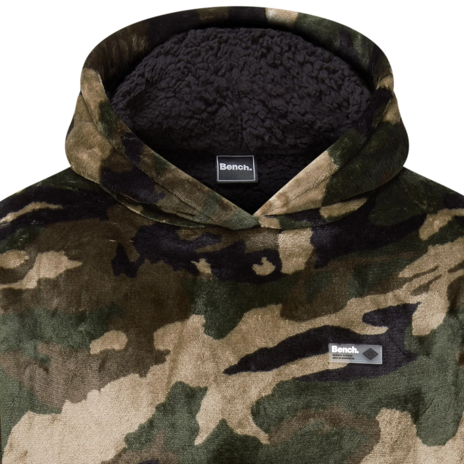 Bench Snuggle Sherpa Lined Soft Wearable Blanket - Image 5