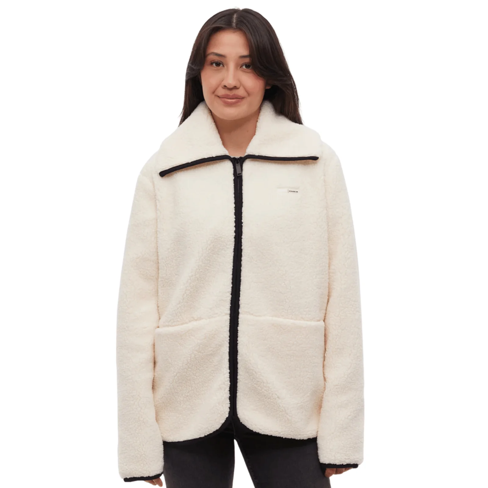 Bench Womens Riah Funnel Neck Full Zip Fleece - Image 3