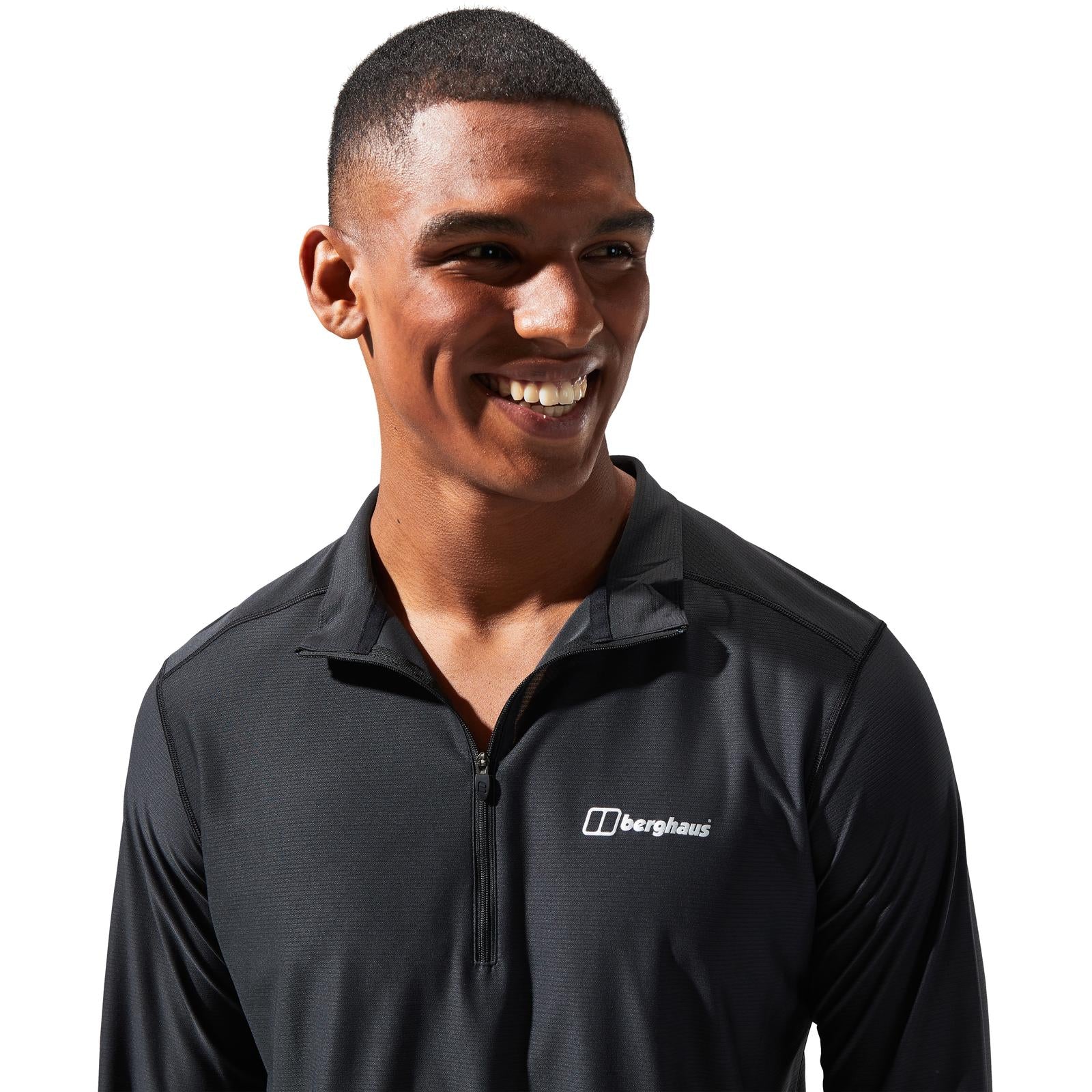Berghaus Mens 24/7 Long Sleeve Half Zip T-Shirt - Image 5