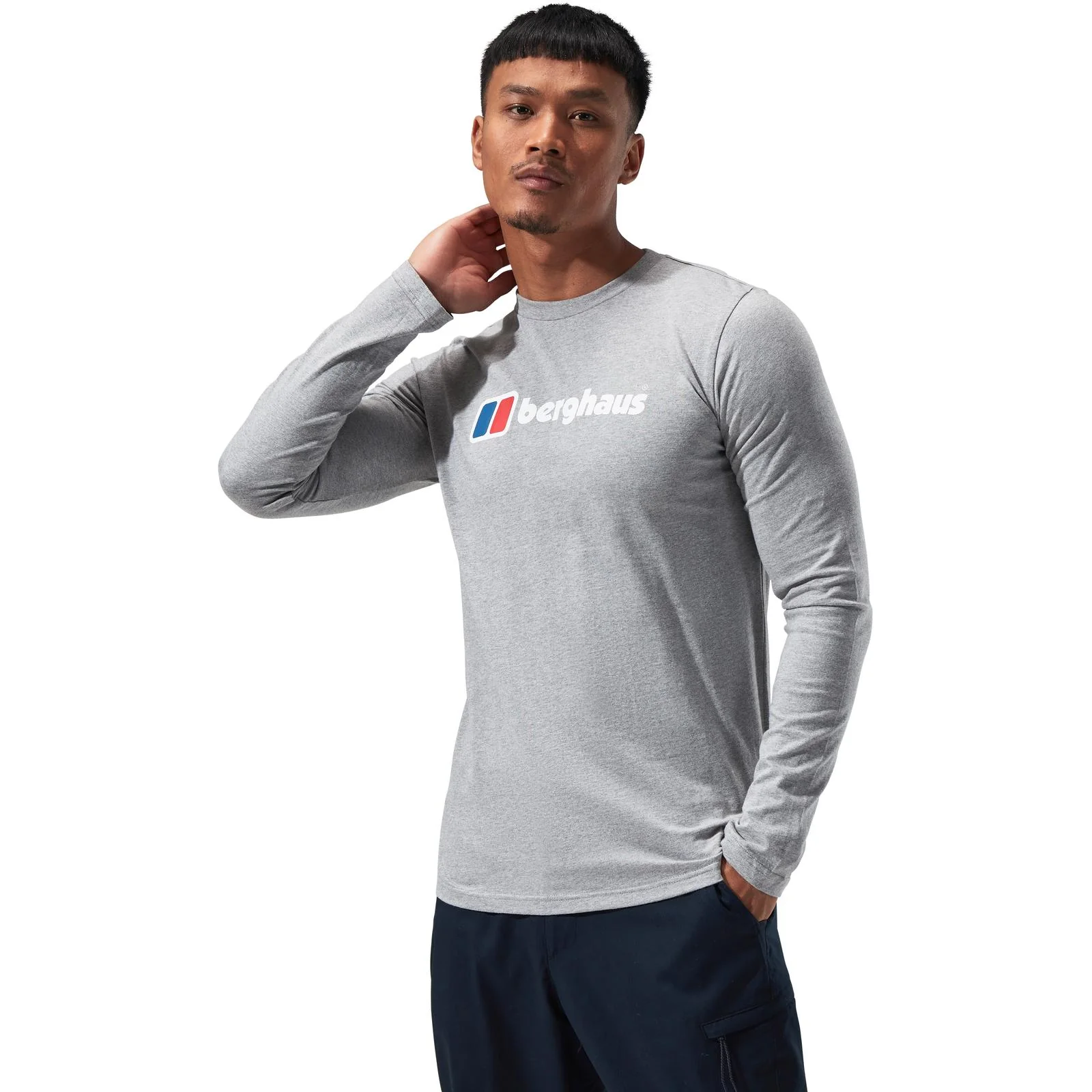 Berghaus Mens Big Logo Long Sleeve T - Image 5