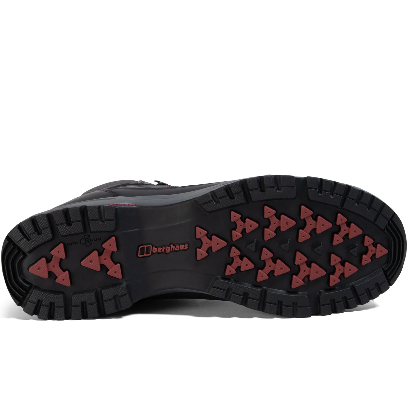 Berghaus Mens Expeditor Ridge 2.0 Mid Leather Walking Boots - Black/Red - Image 4