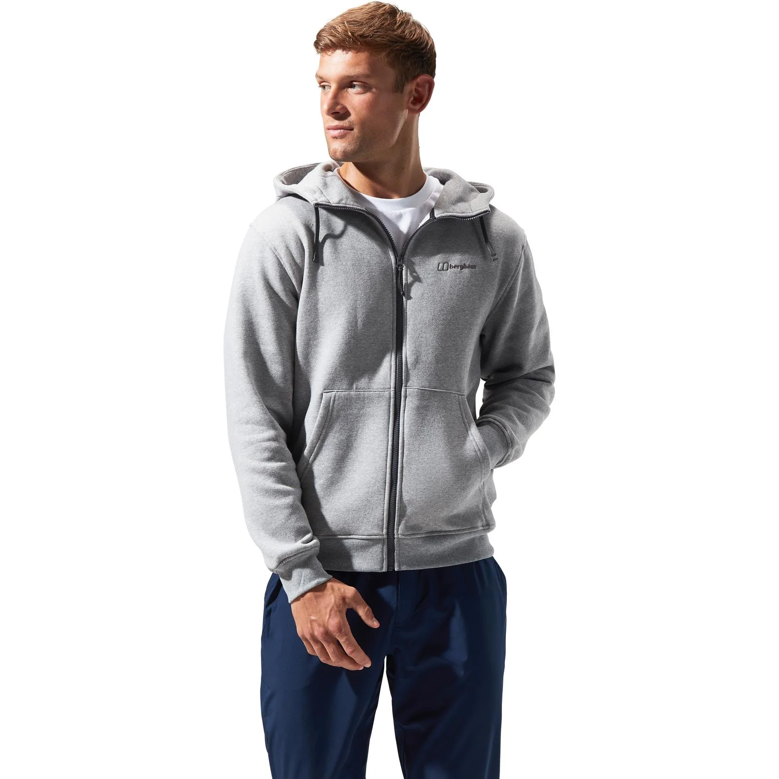Berghaus Mens Logo Full Zip Hoodie - Image 2