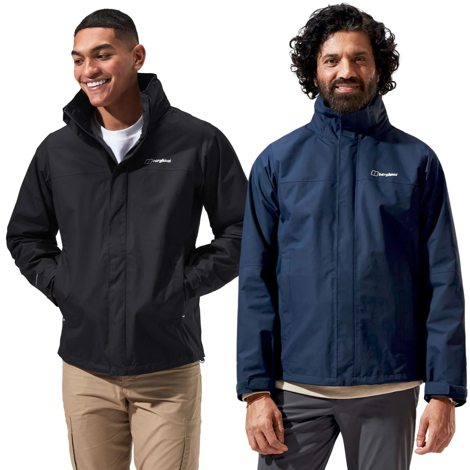 Berghaus Mens RG Alpha 2.0 Waterproof Jacket - Black - XL