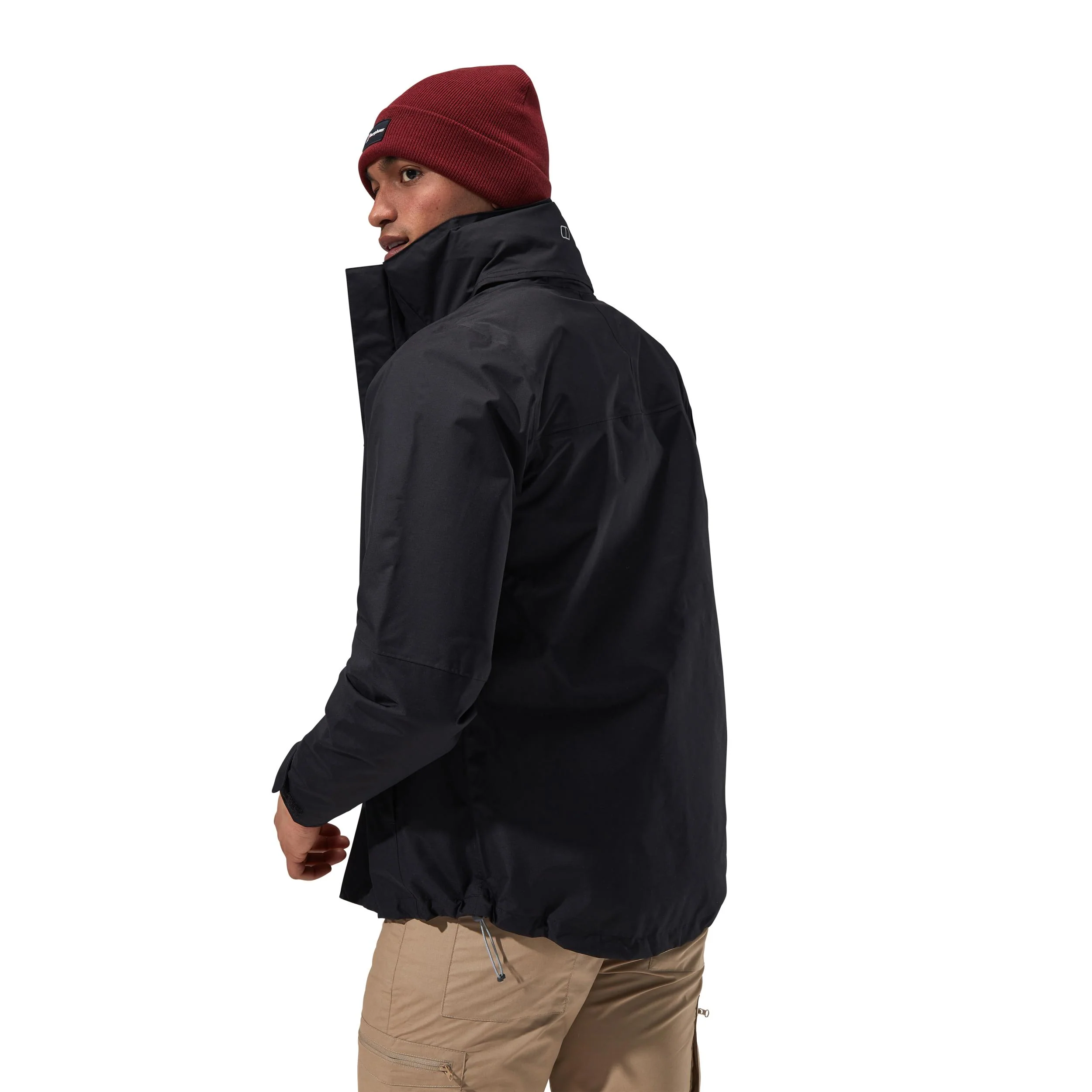 Berghaus Mens RG Alpha 2.0 Waterproof Jacket - Black - XL - Image 17