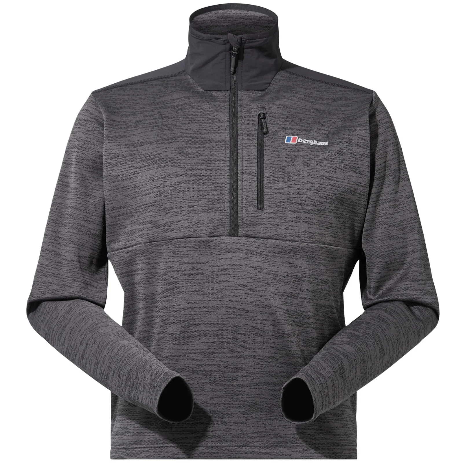 Berghaus Mens Thraskii Half Zip Moisture Wicking Fleece - Image 2