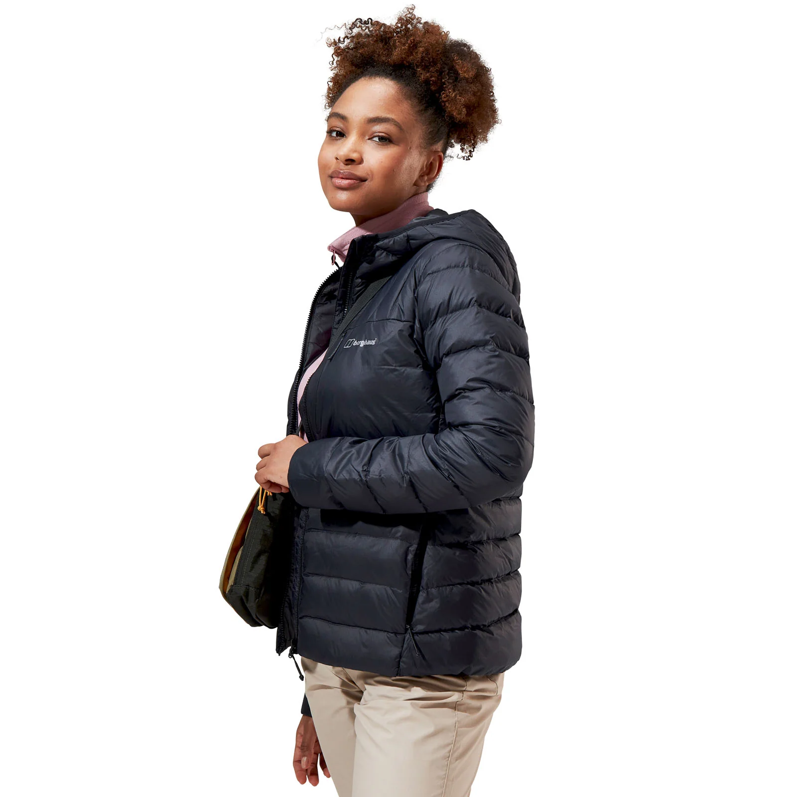 Berghaus Womens Silksworth Hooded Down Jacket - Black - Image 13