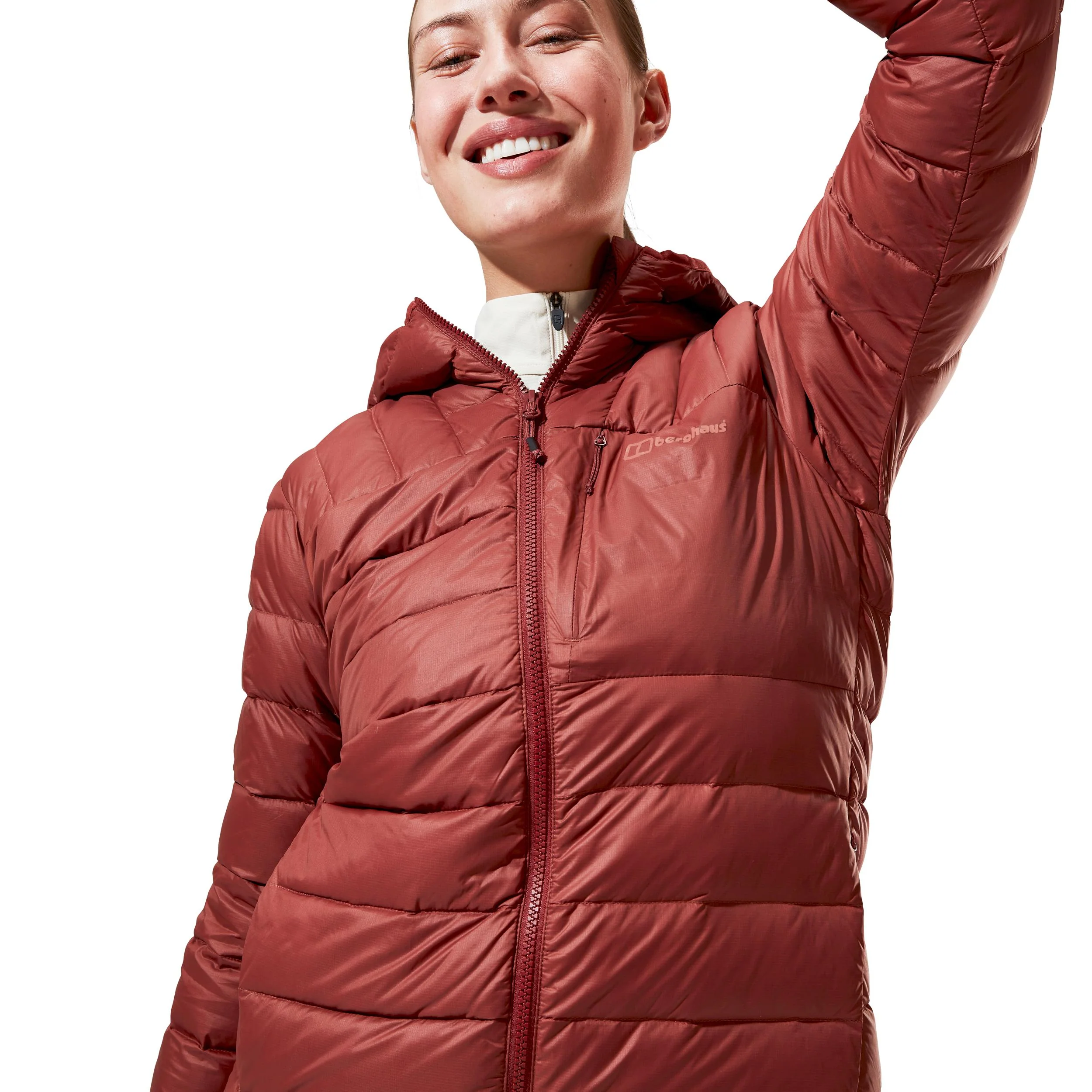 Berghaus Womens Silksworth Hooded Down Jacket - Black - Image 18