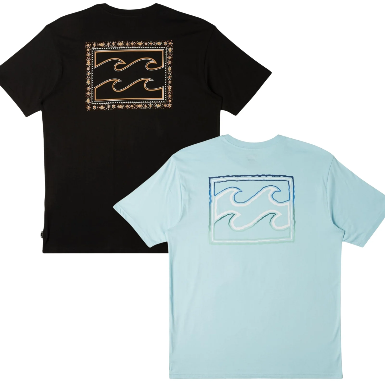 Billabong Kids Crayon Wave Short Sleeve Cotton T-Shirt