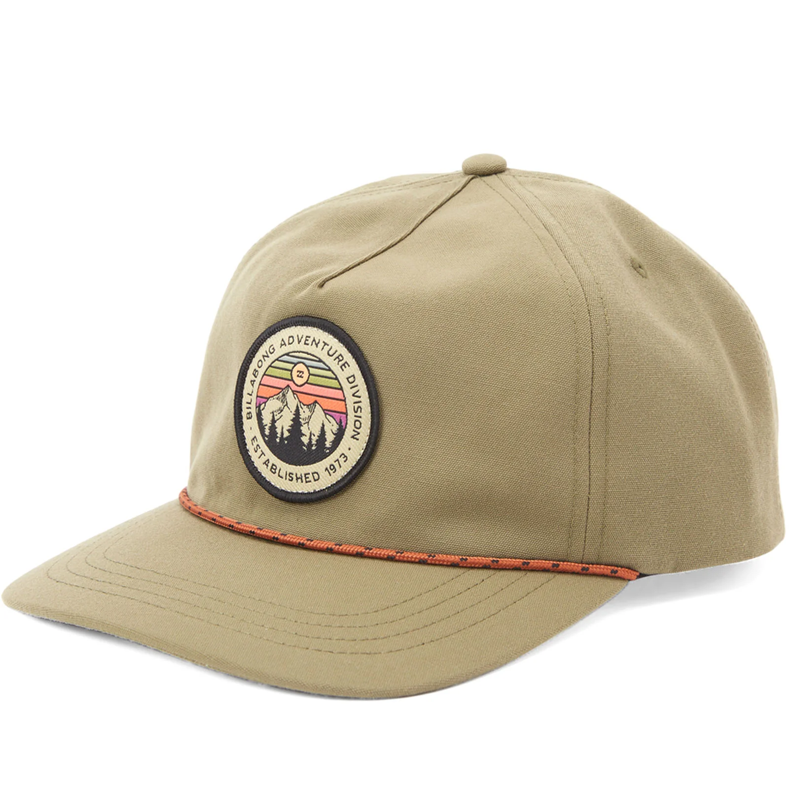 Billabong Mens A/Div Curved Visor Snapback Baseball Cap - Image 2