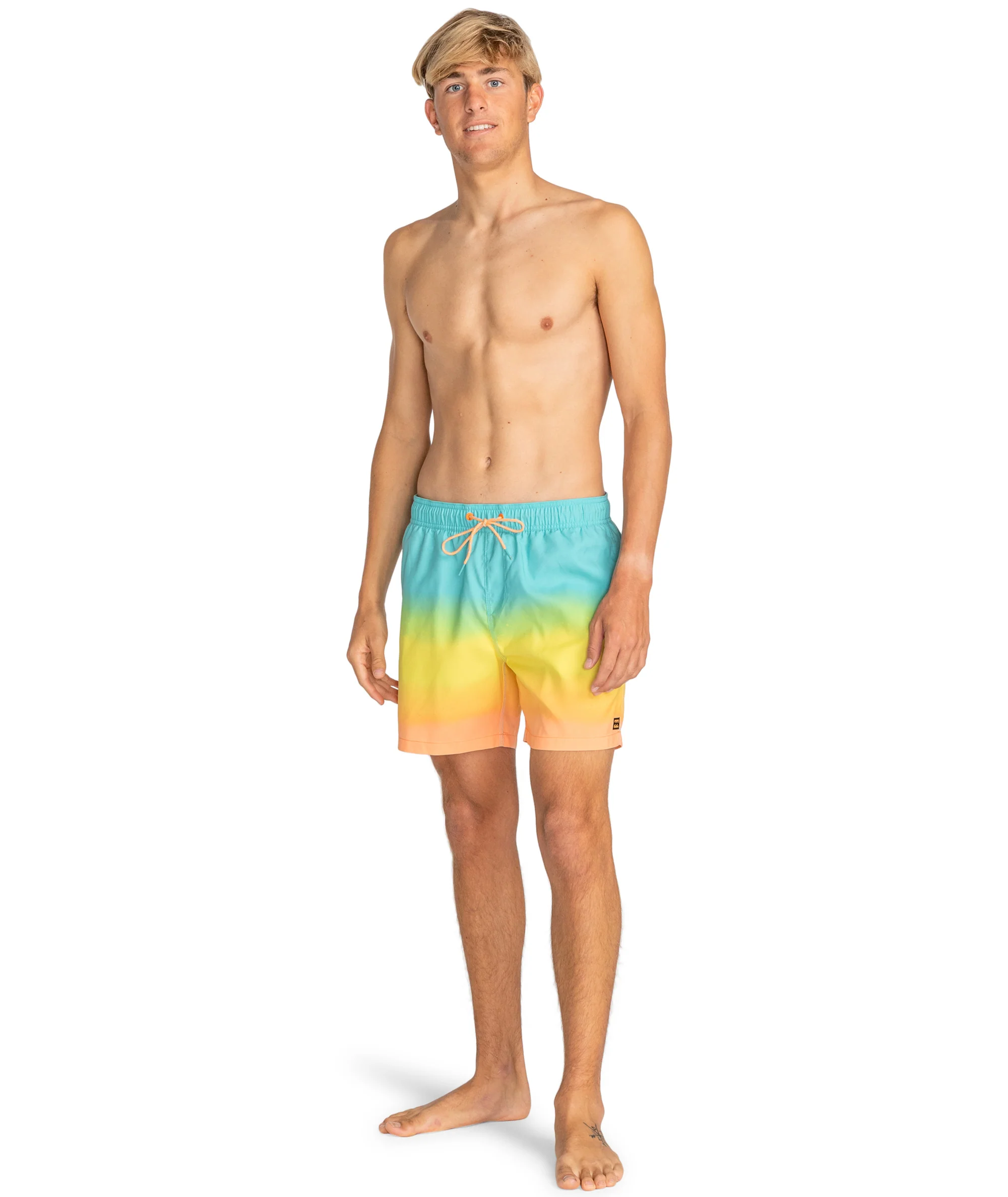 Billabong Mens All Day Fade Layback 16" Swim Swimming Shorts - Image 3