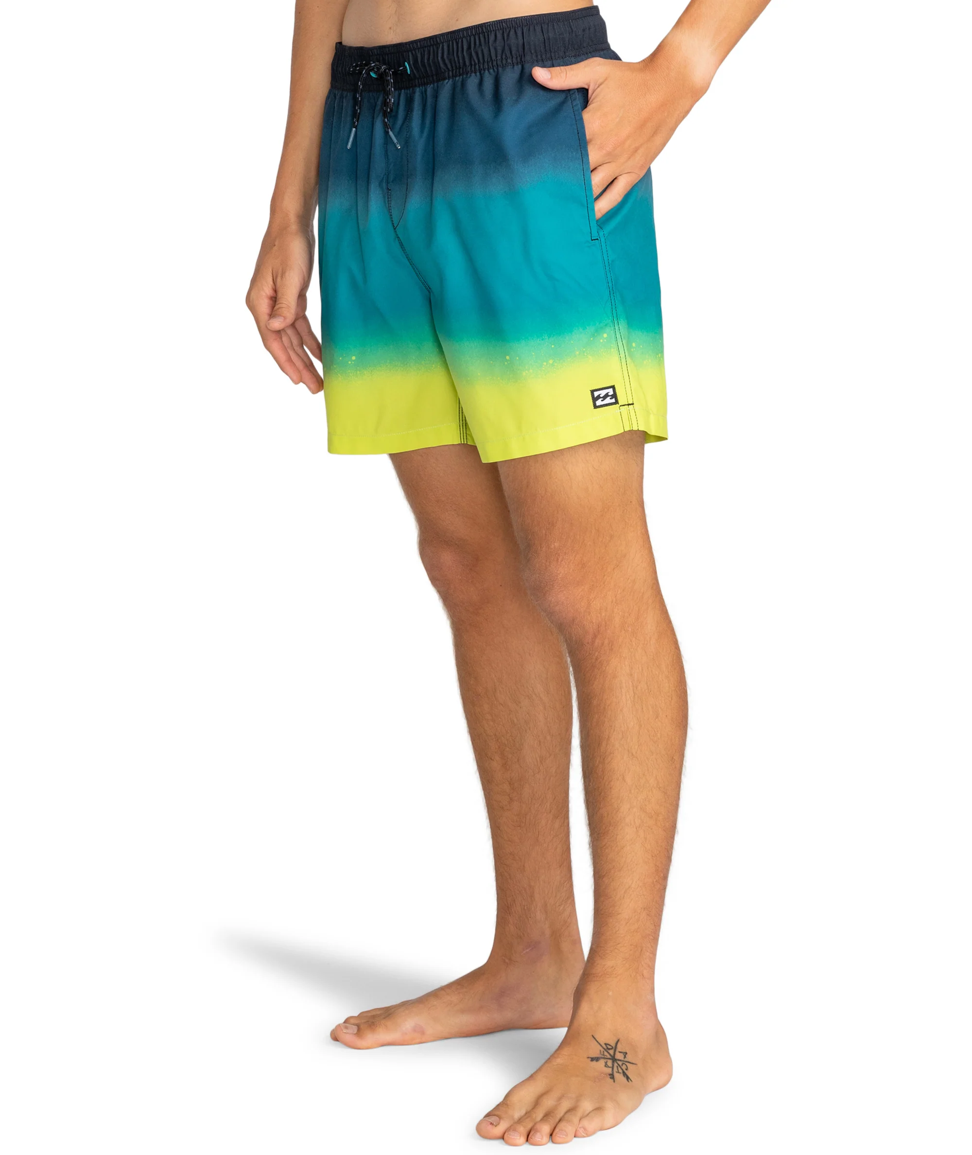 Billabong Mens All Day Fade Layback 16" Swim Swimming Shorts - Image 6