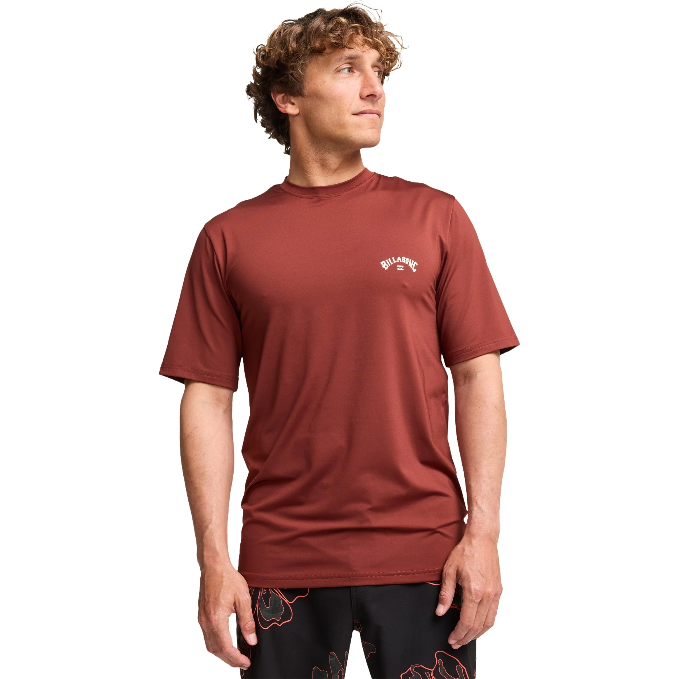 Billabong Mens Arch Wave 50+ UPF Short Sleeve Rash Vest - Image 4