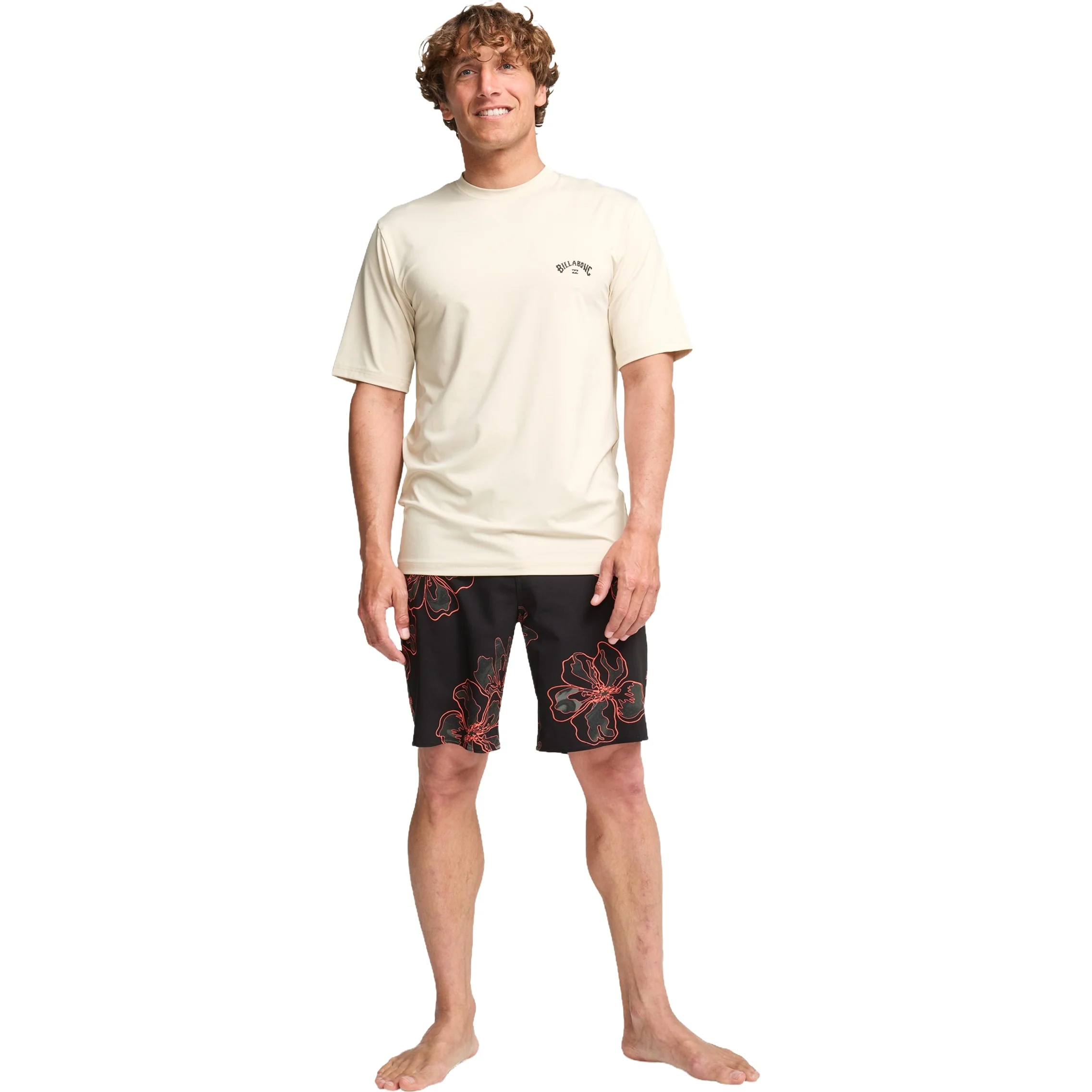 Billabong Mens Arch Wave 50+ UPF Short Sleeve Rash Vest - Image 6