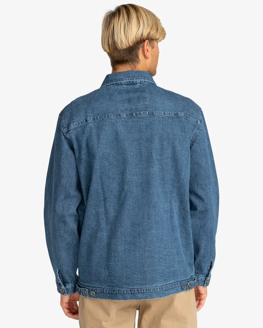 Billabong Mens Bad Dog Jacket Coat Collared Bomber Jacket - Image 5