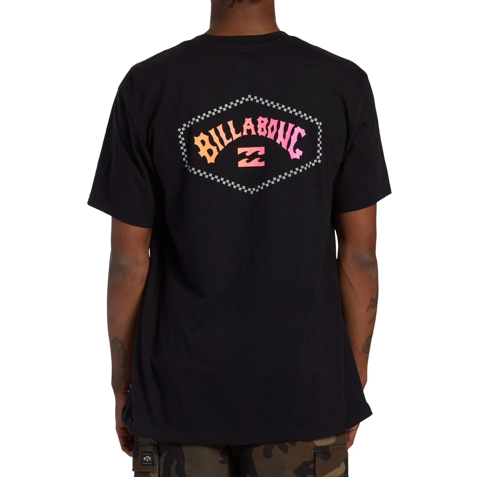 Billabong Mens Exit Arch Crew Neck Cotton T-Shirt - Image 2