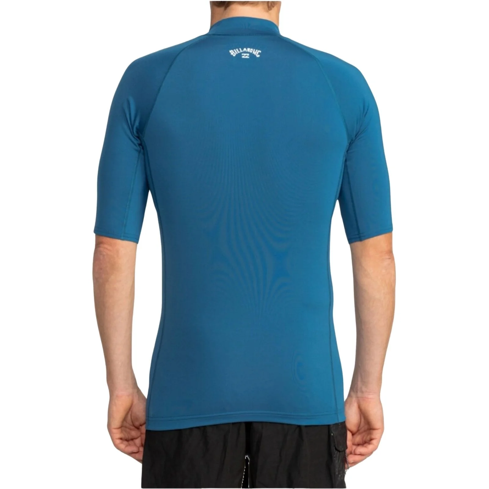 Billabong Mens Logo Surf Short Sleeve Rash Vest - Image 5