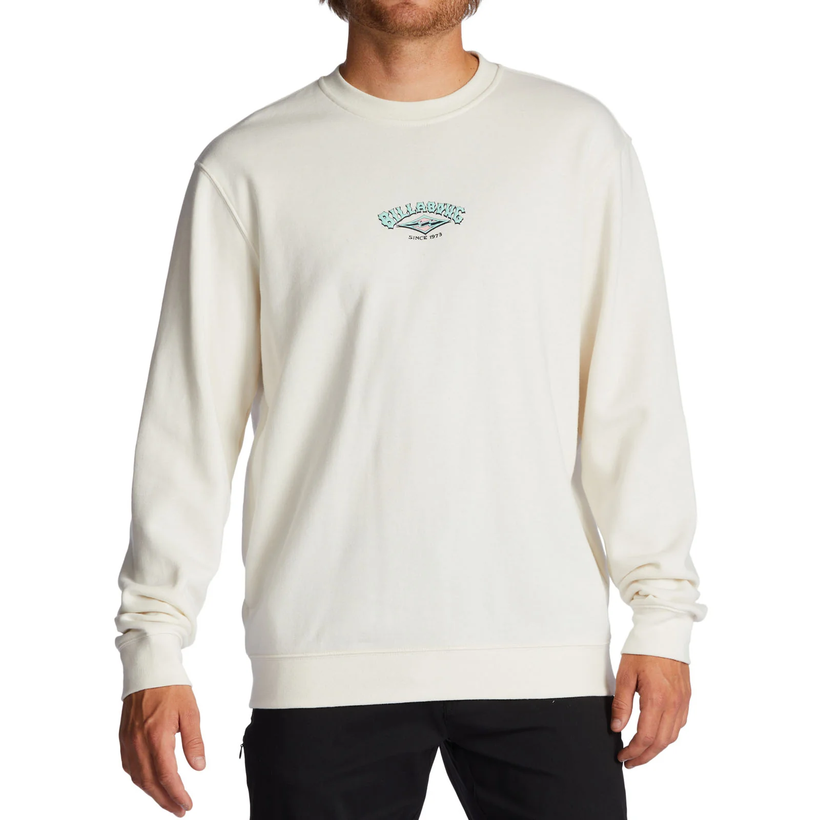 Billabong Mens Short Sand Crew Neck Pullover Sweatshirt - Image 3