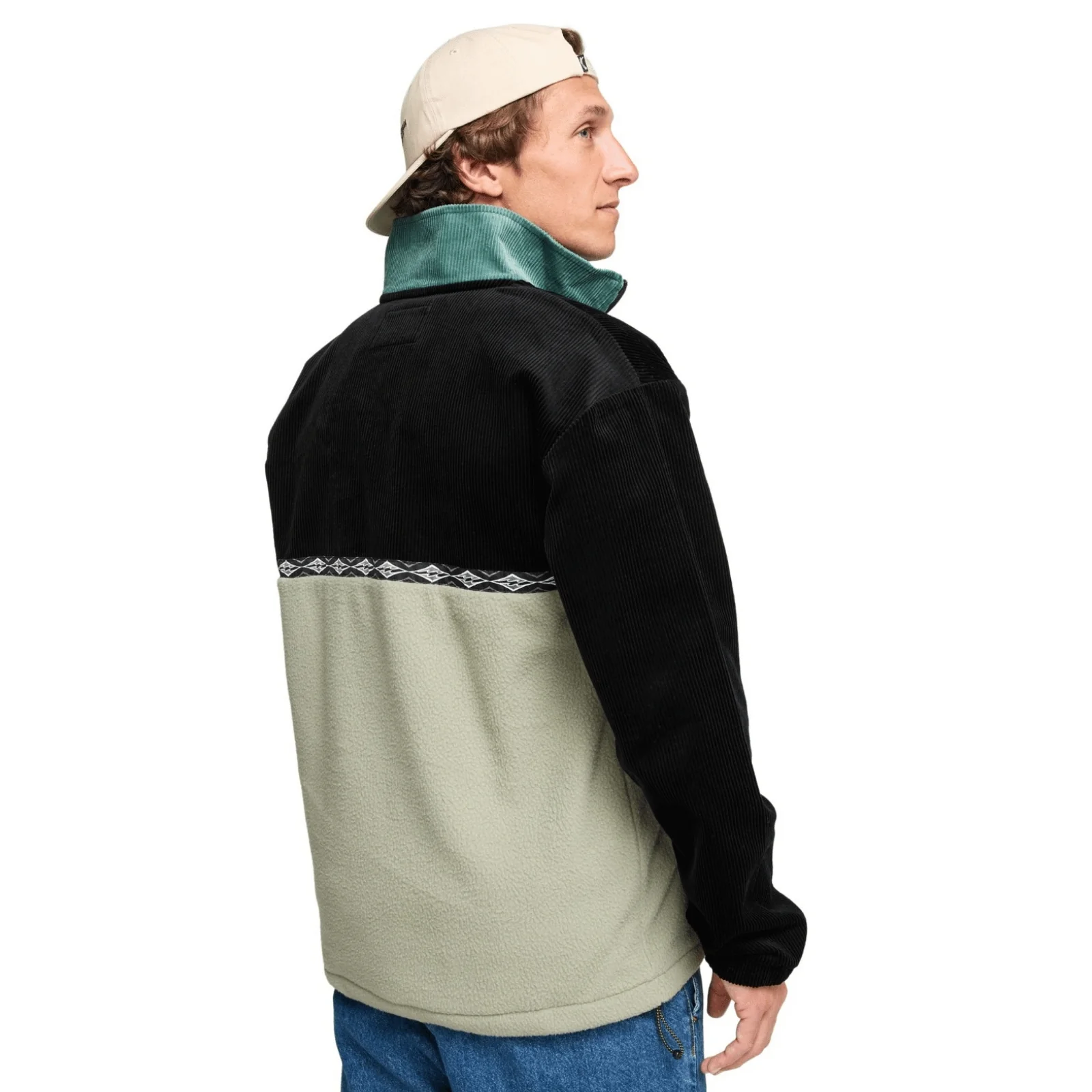 Billabong Mens Space Lobster Half Zip Fleece - Image 4