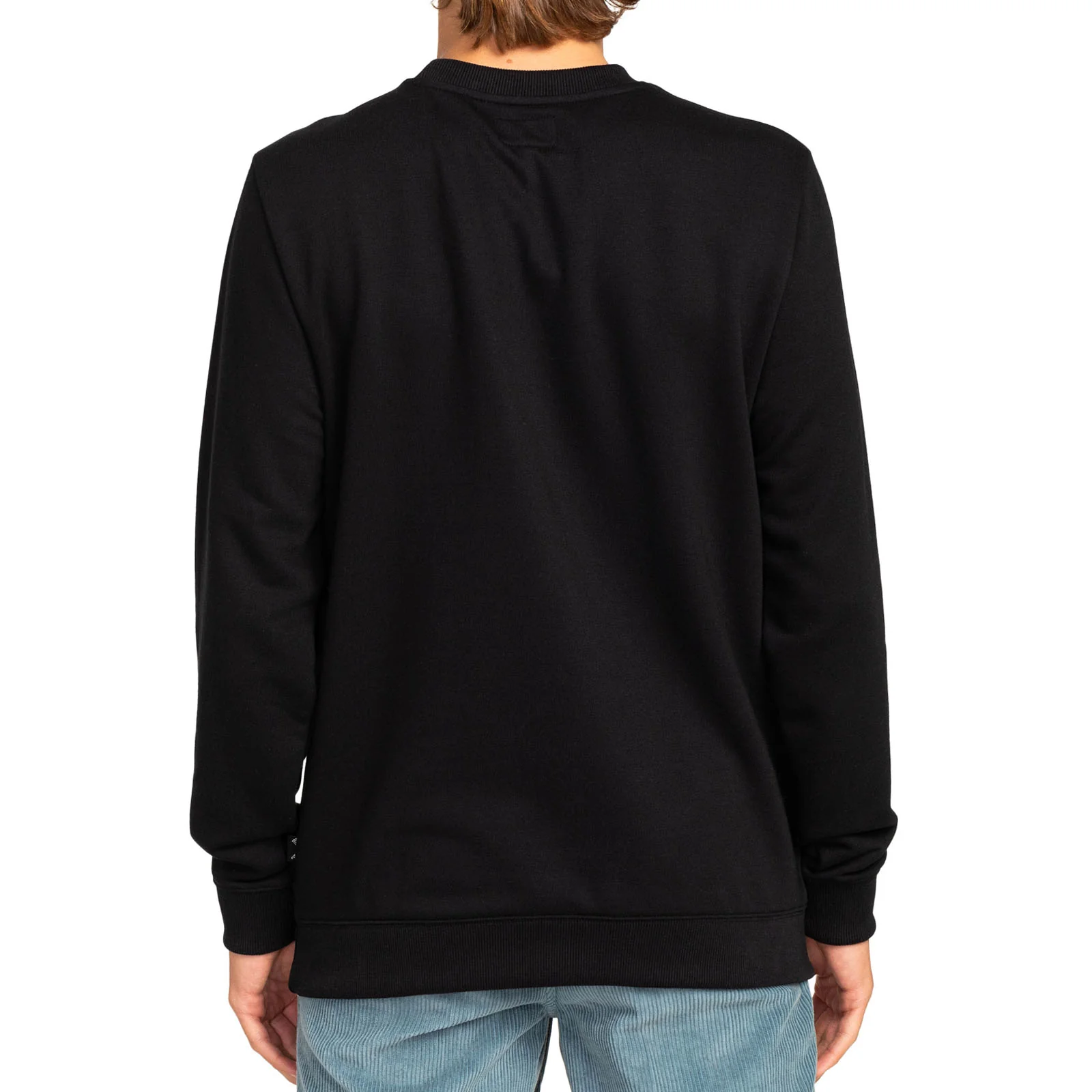 Billabong Mens Walled Crew Neck Pullover Sweatshirt - Black - Image 2