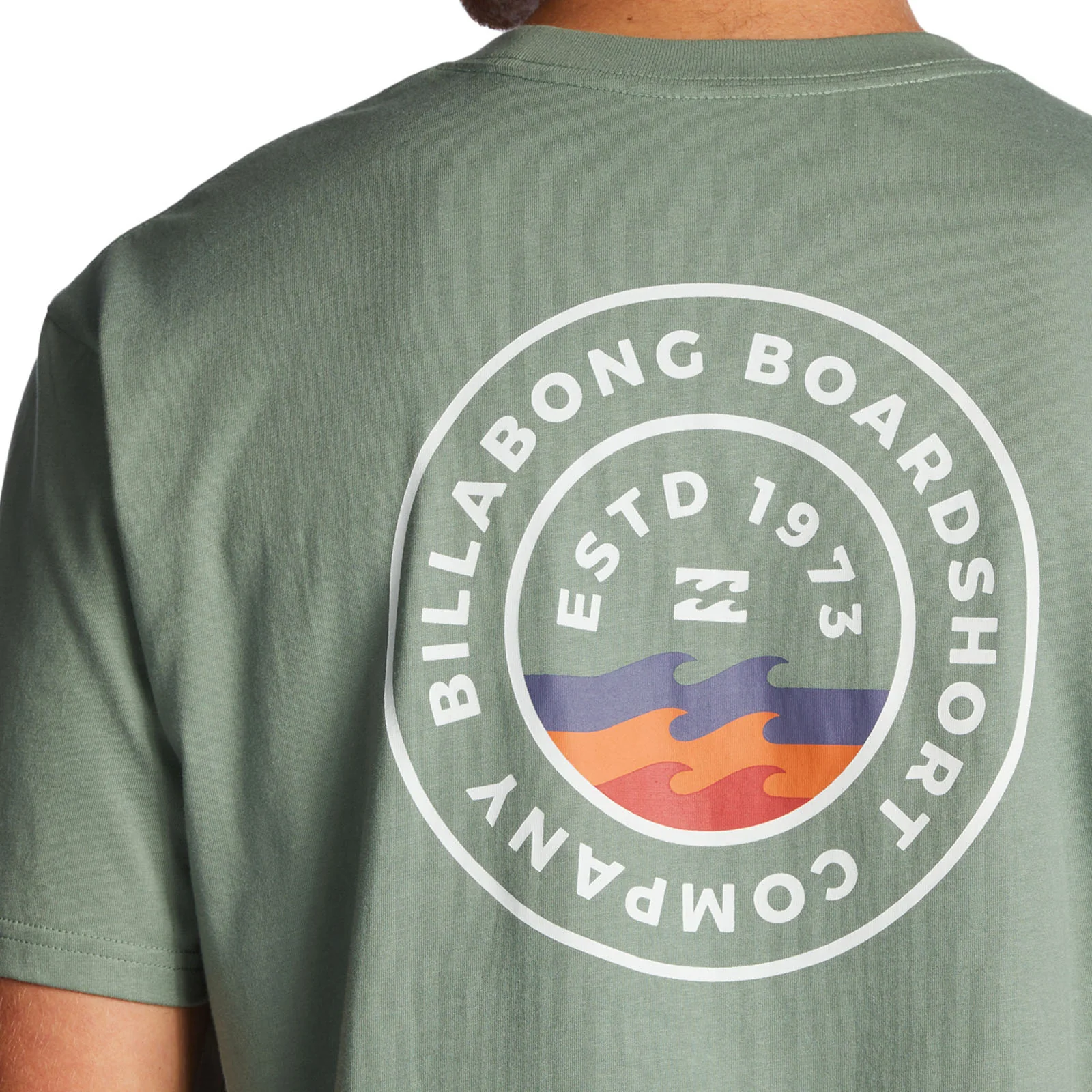 Billabong Mens Walled Short Sleeve Cotton T-Shirt Top Tee - Image 9
