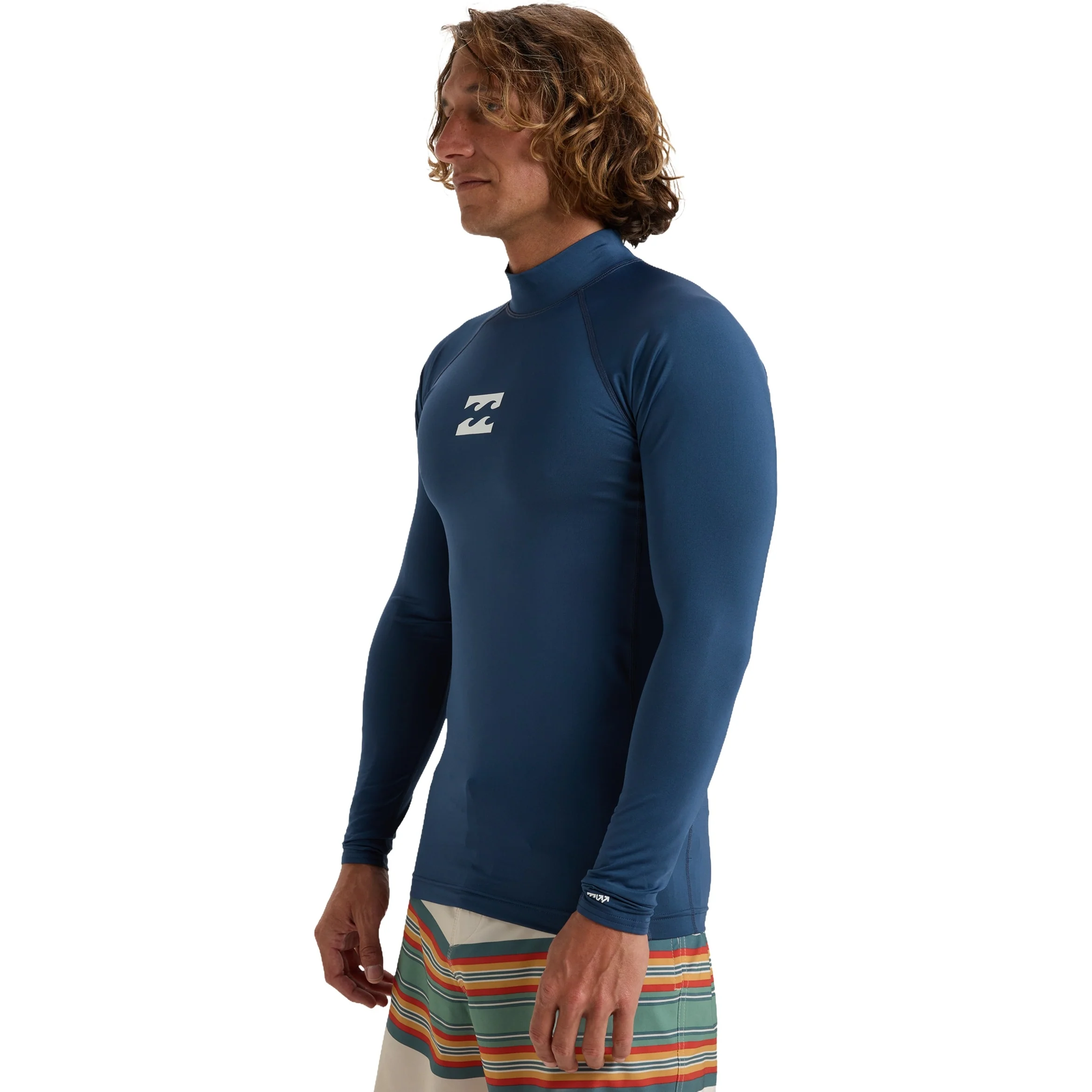 Billabong Mens Waves All Day Long Sleeve UPF 50 Rash Vest - Image 24