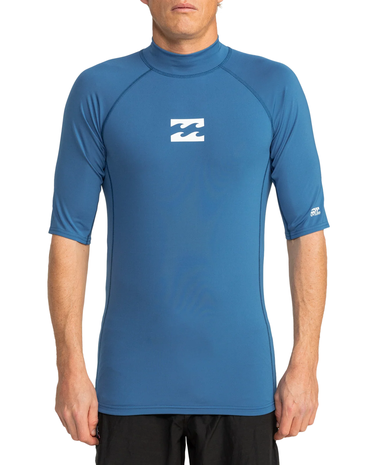 Billabong Mens Waves All Day Short Sleeve Swim Swimming Rash Vest - Image 10