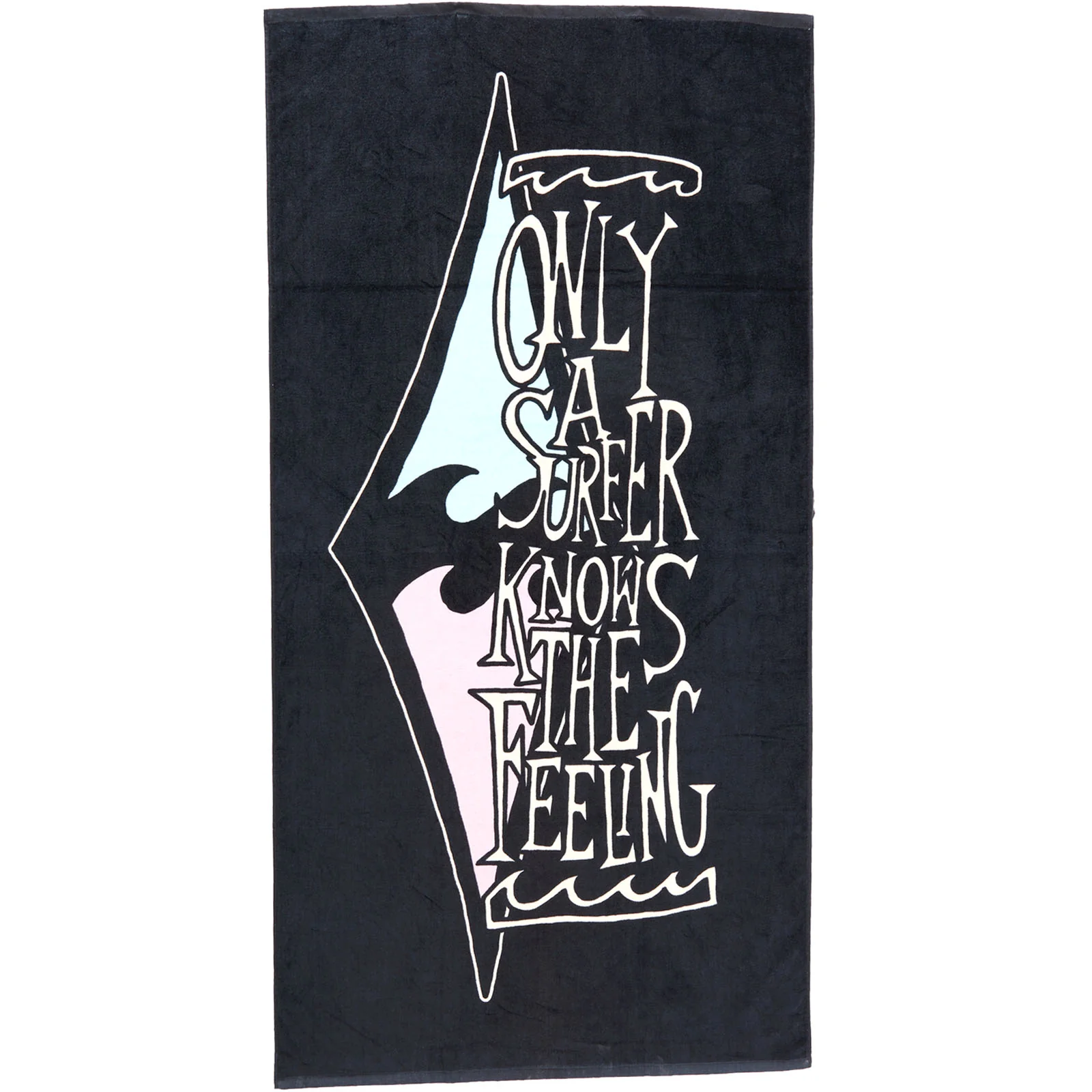 Billabong Waves Graphic Print Beach Towel - Image 2