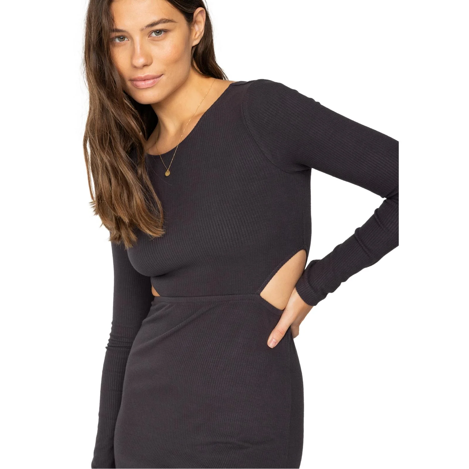 Billabong Womens Sunny Day Bodycon Midi Dress - Image 2